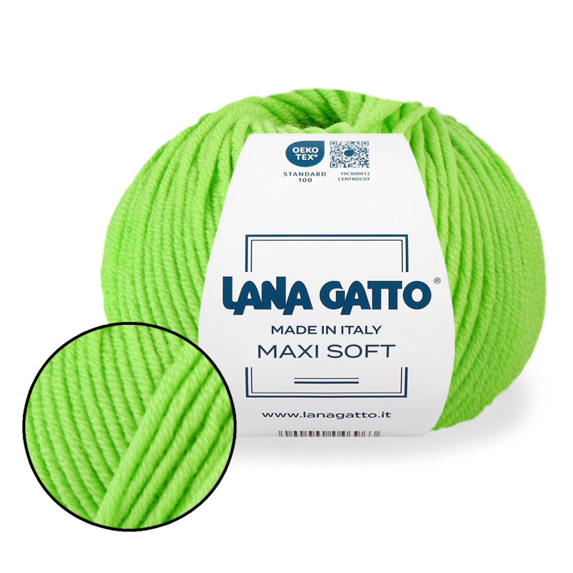 Lana Gatto Maxi Soft, 16 colors, 1.76 oz / 98 yds