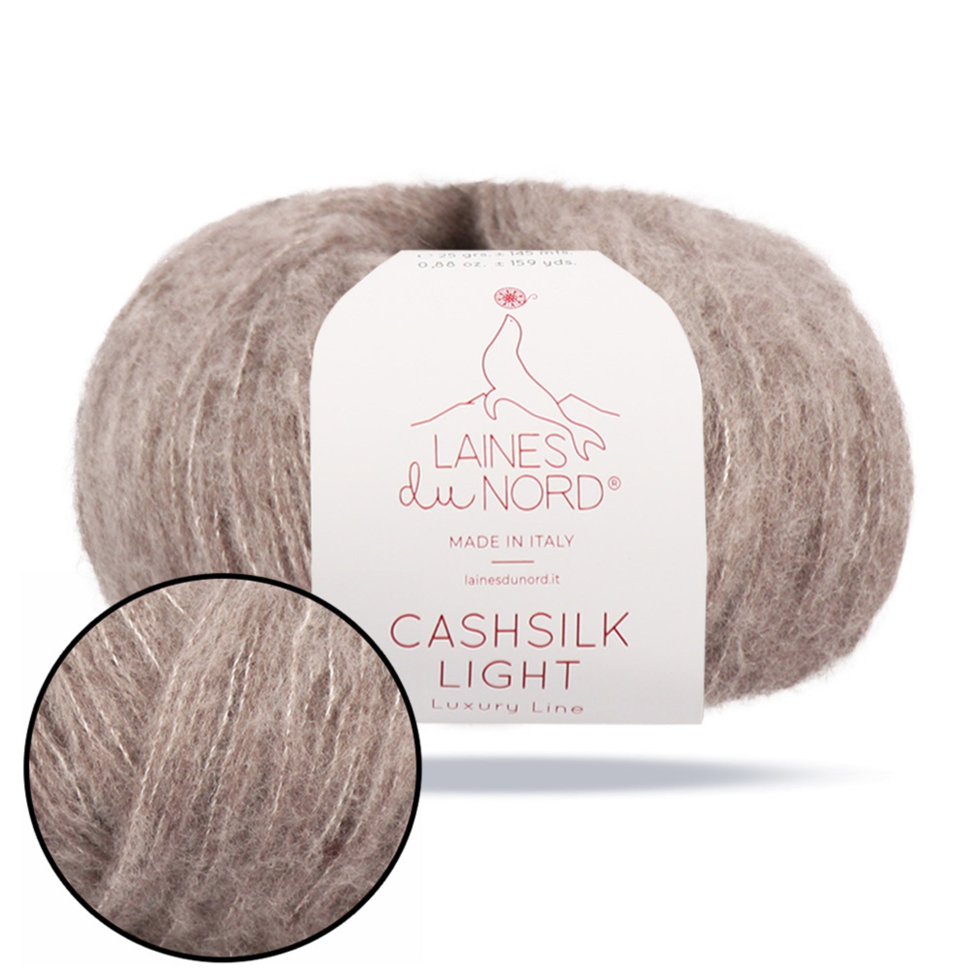 Laines du Nord Cashsilk Light, 0.88 oz / 145 yds