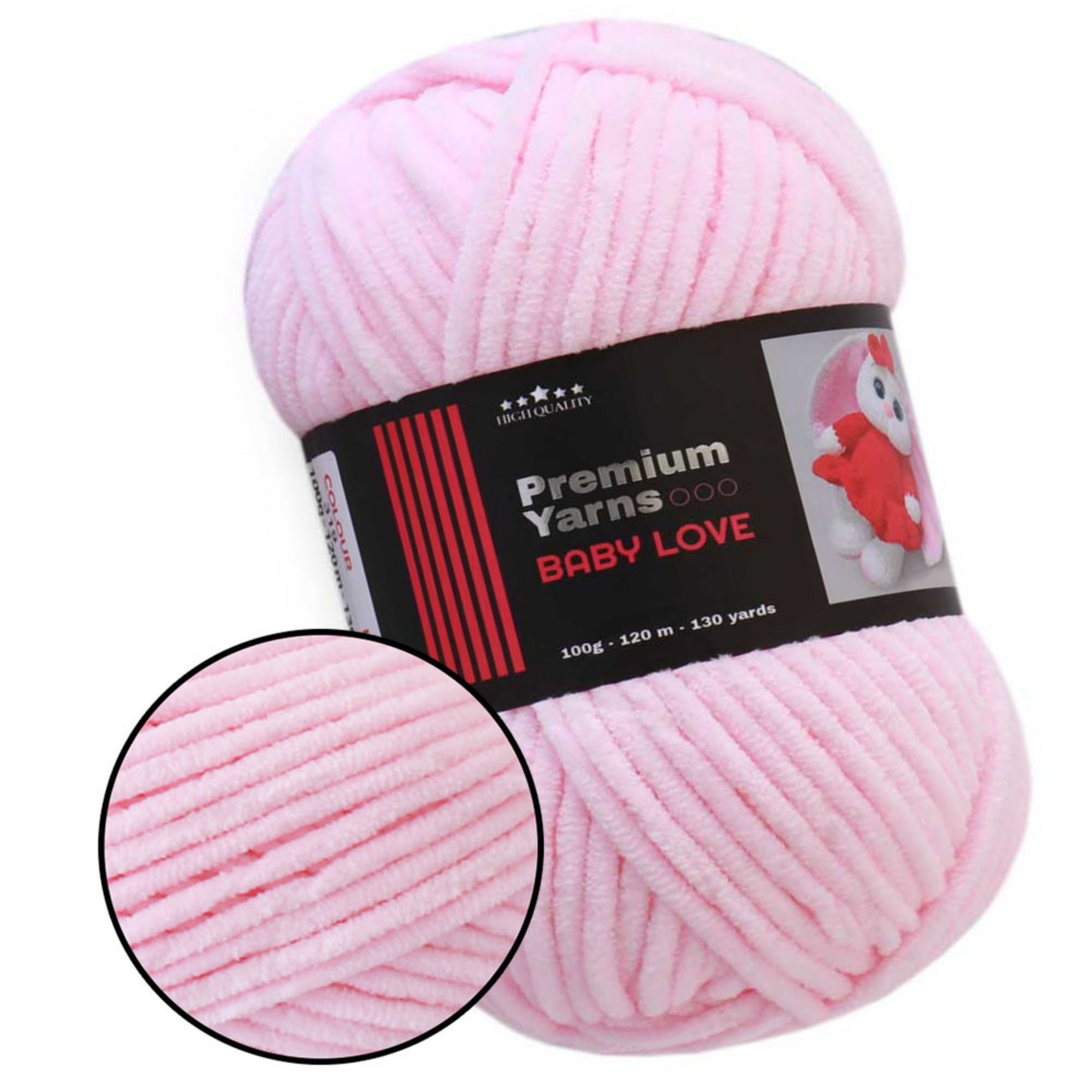 Premium Yarns Baby Love, 40 colors, 3.53 oz / 131 yds