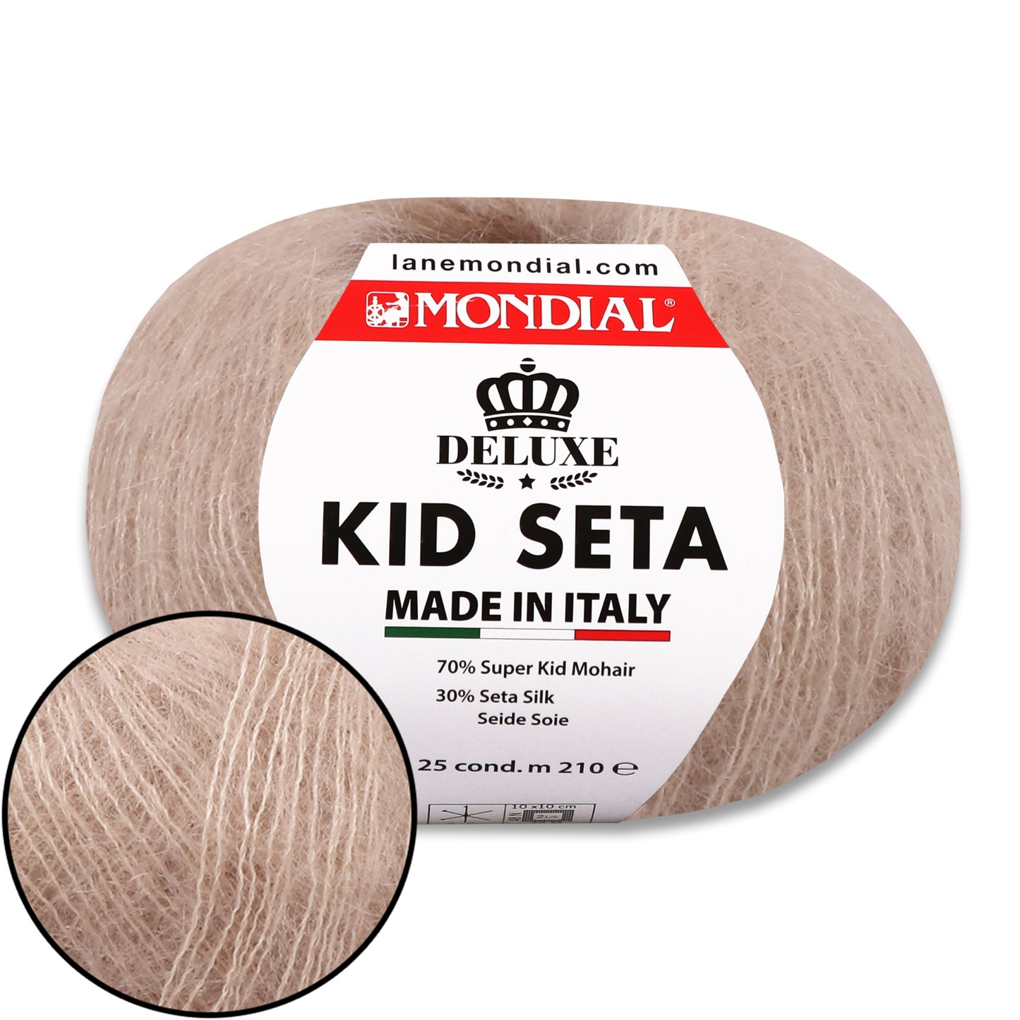 Mondial Kid Seta, 27 colors, 0.88 oz / 230 yds