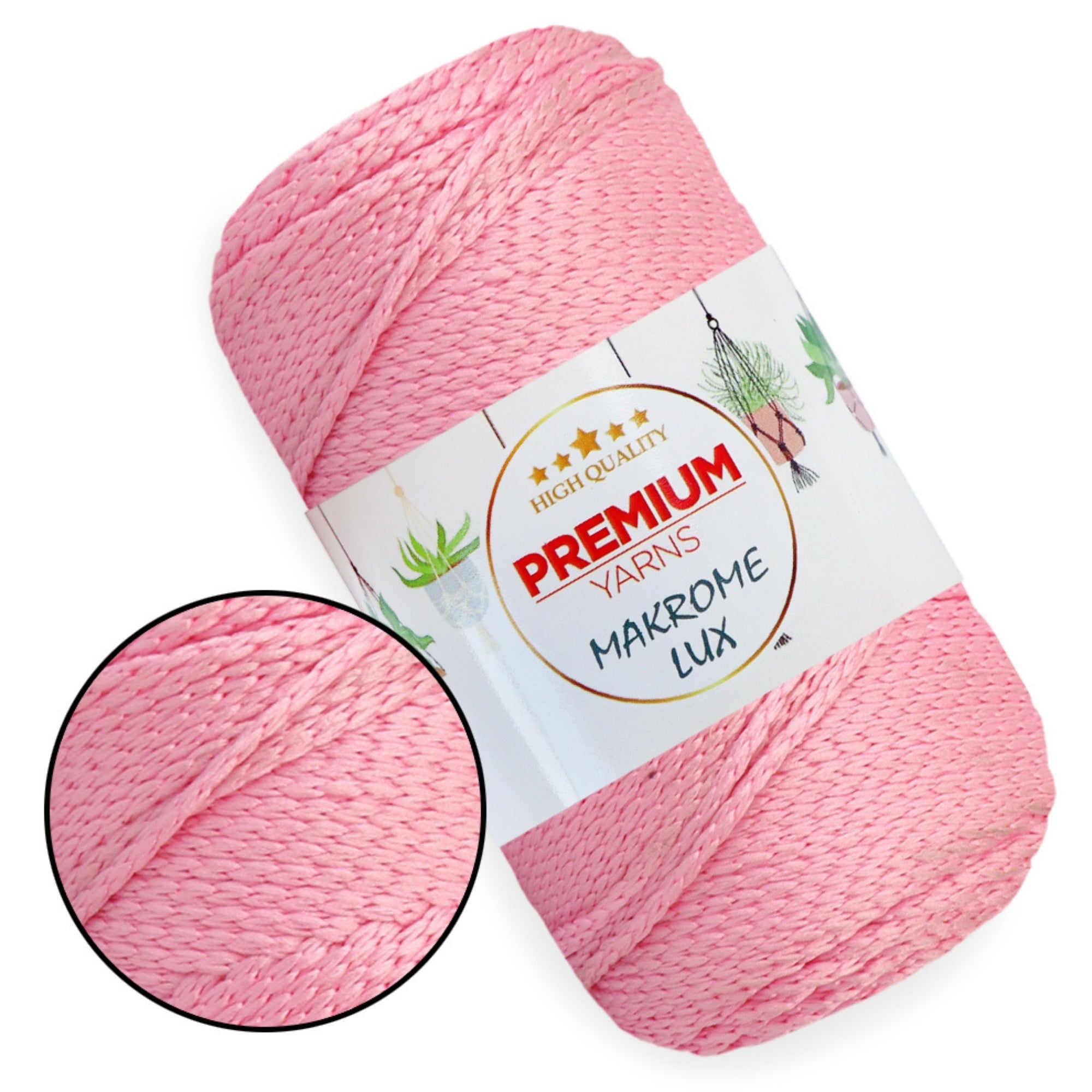 Premium Yarns Makrome Lux, 16 colors, 3.52 oz / 197 yds