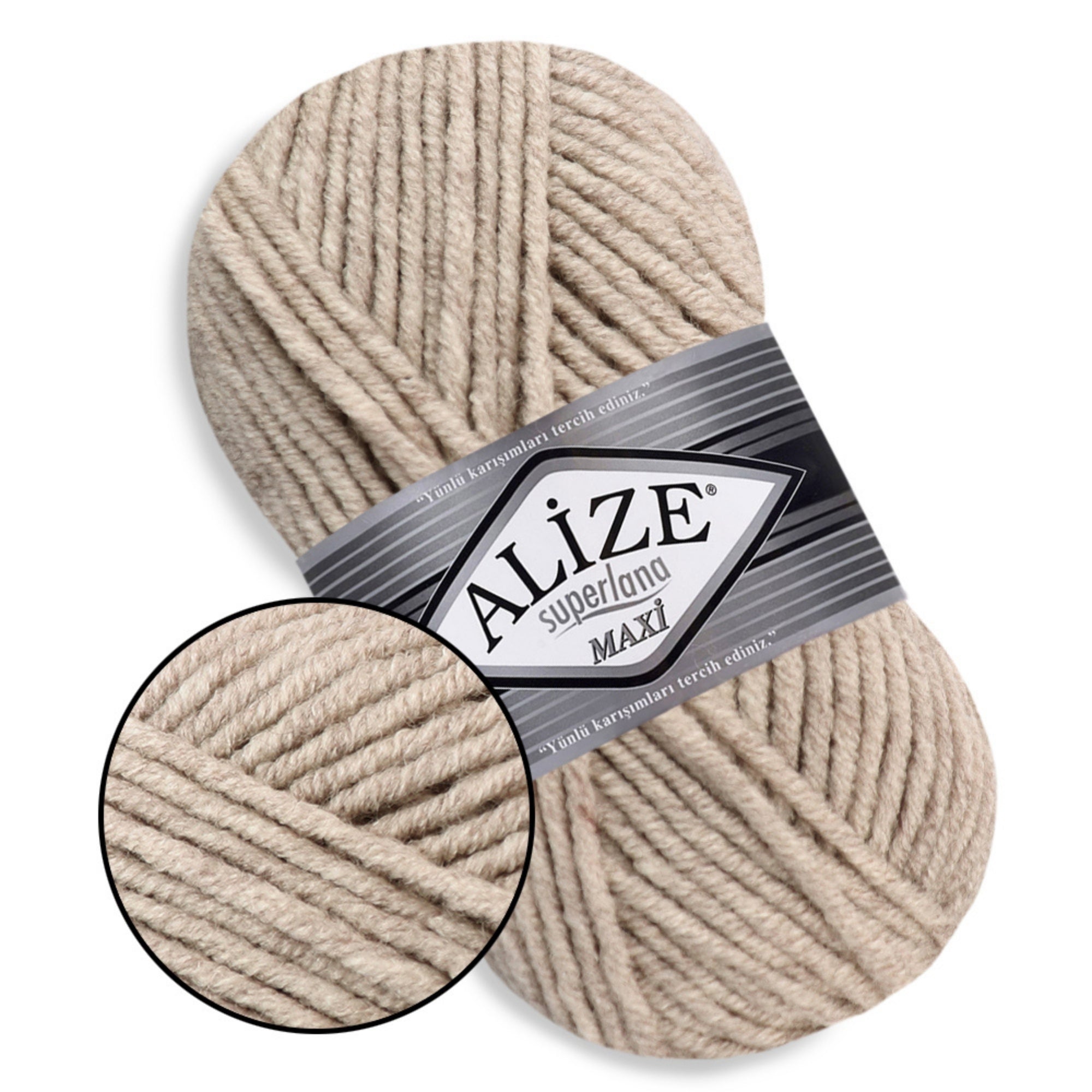 Alize Super Lana Maxi, 3.53 oz / 109 yds