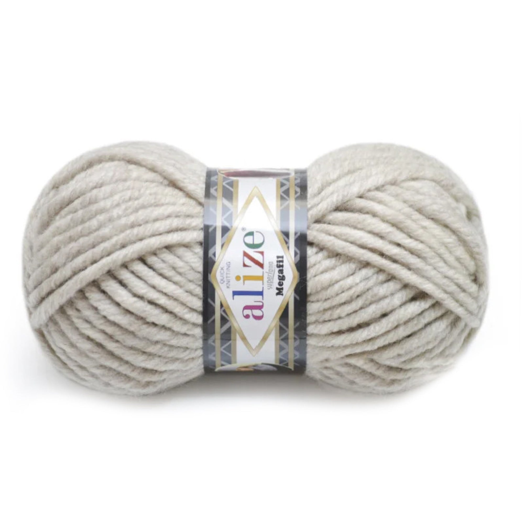 Alize Megafil Super Lana, 16 colors, 3.5 oz / 60 yds