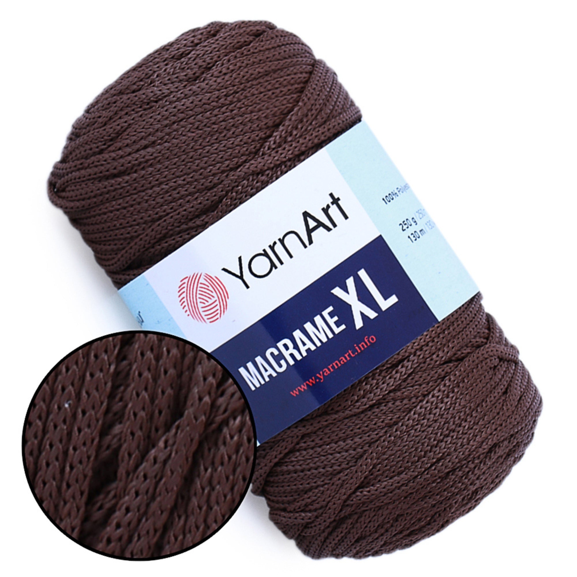 YarnArt Macrame XL, 30 colors, 8.82 oz / 142 yds