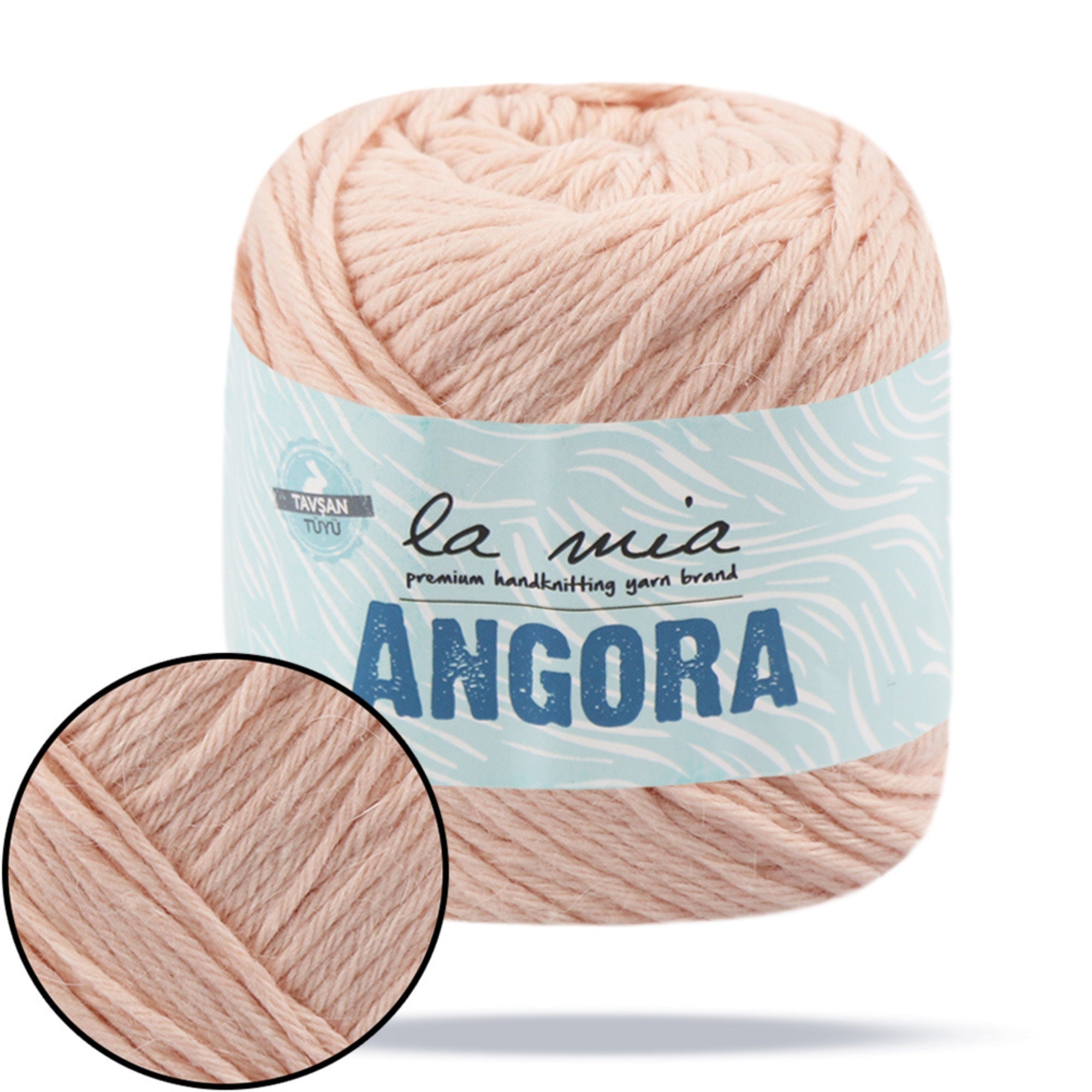 La Mia Angora, 16 colors, 1.76 oz / 136 yds