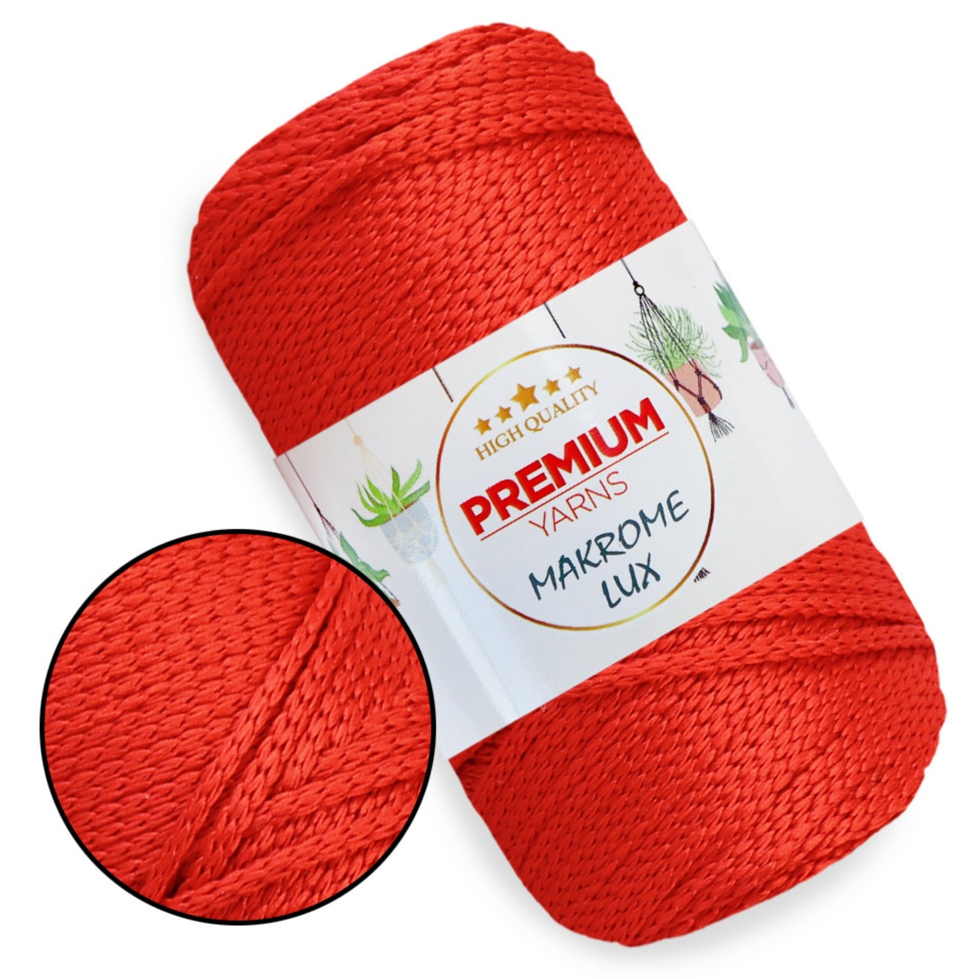 Premium Yarns Makrome Lux, 16 colors, 3.52 oz / 197 yds