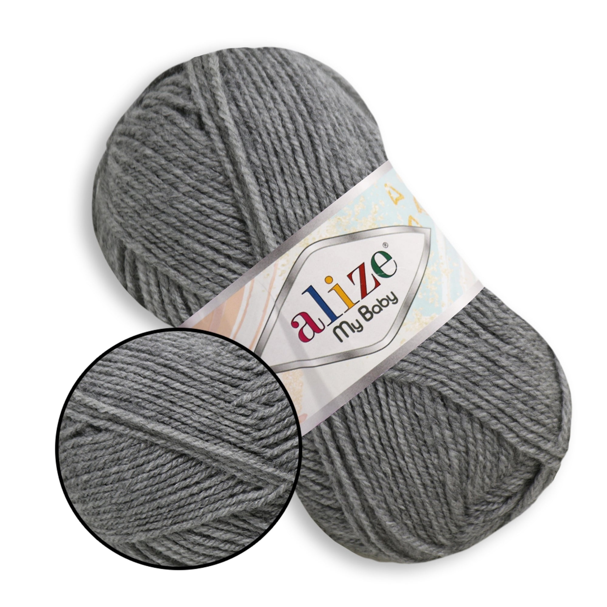 Alize My Baby, 42 colors, 4.1 oz / 394 yds