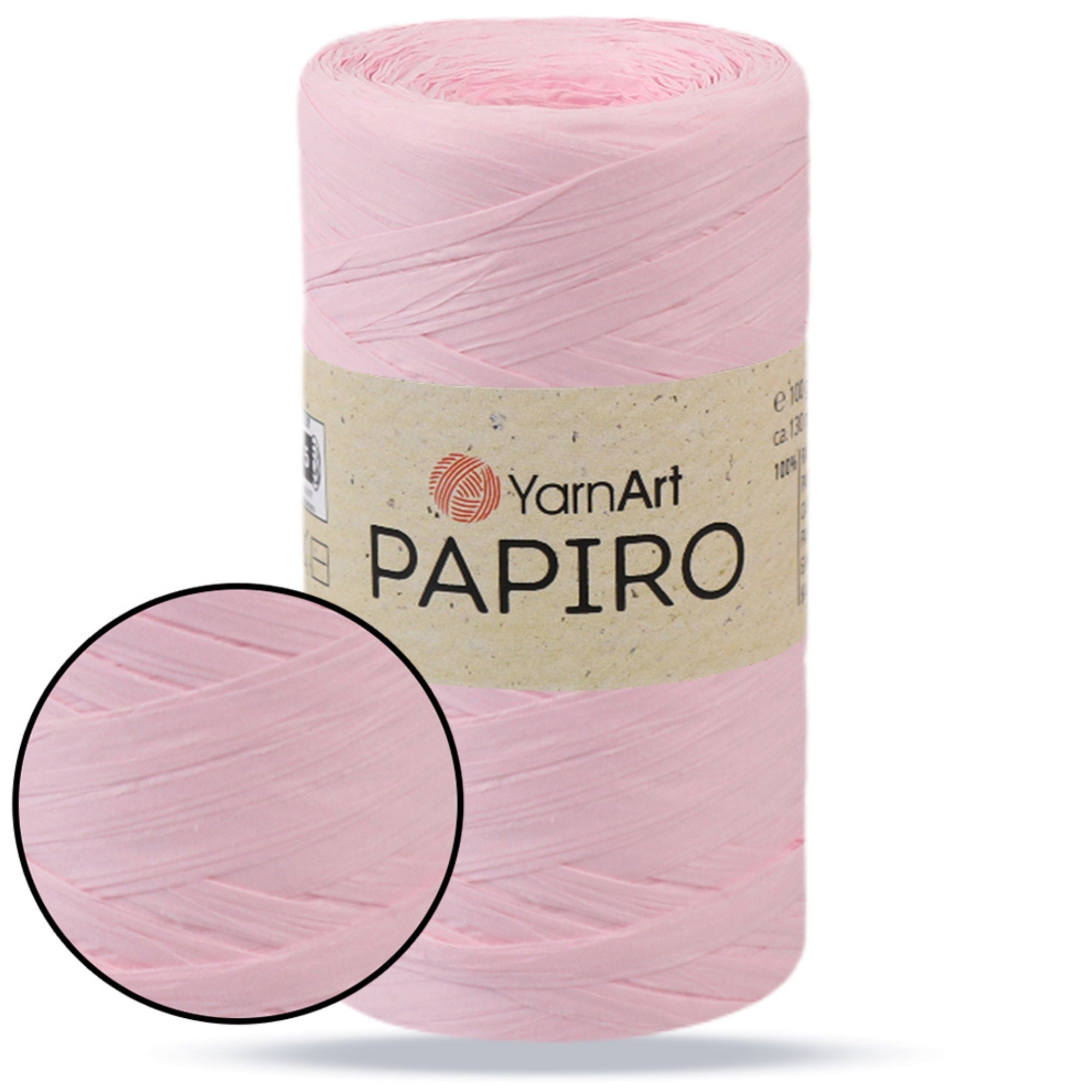YarnArt Papiro, 22 colors, 3.5 oz / 142 yds