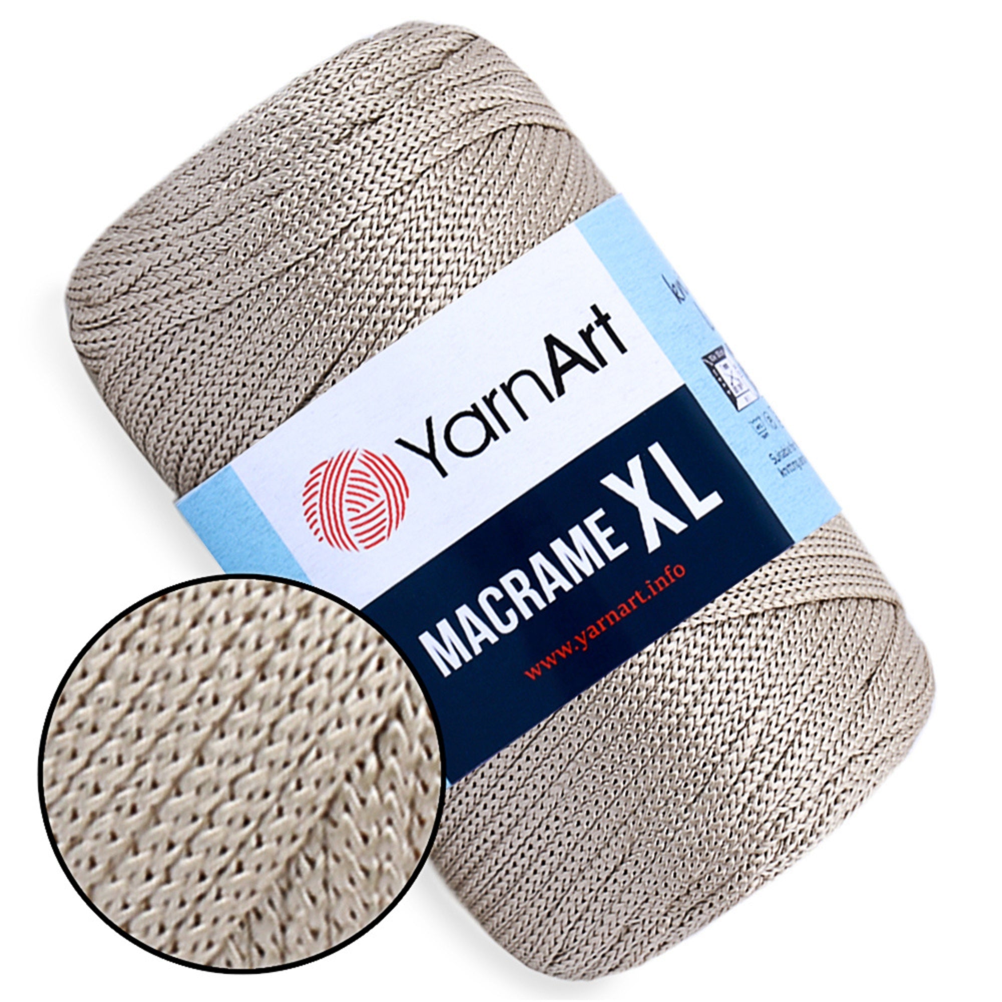 YarnArt Macrame XL, 30 colors, 8.82 oz / 142 yds