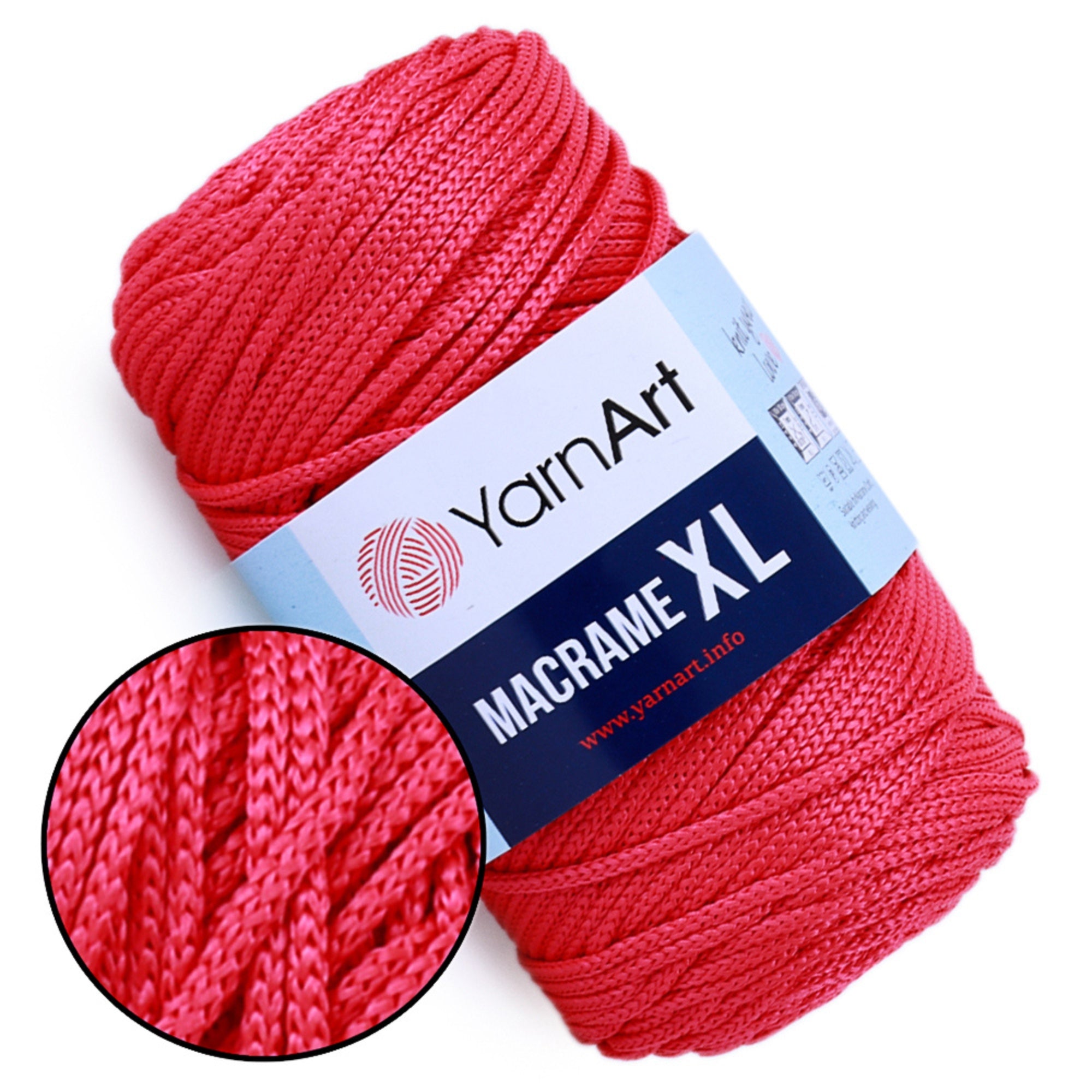 YarnArt Macrame XL, 30 colors, 8.82 oz / 142 yds