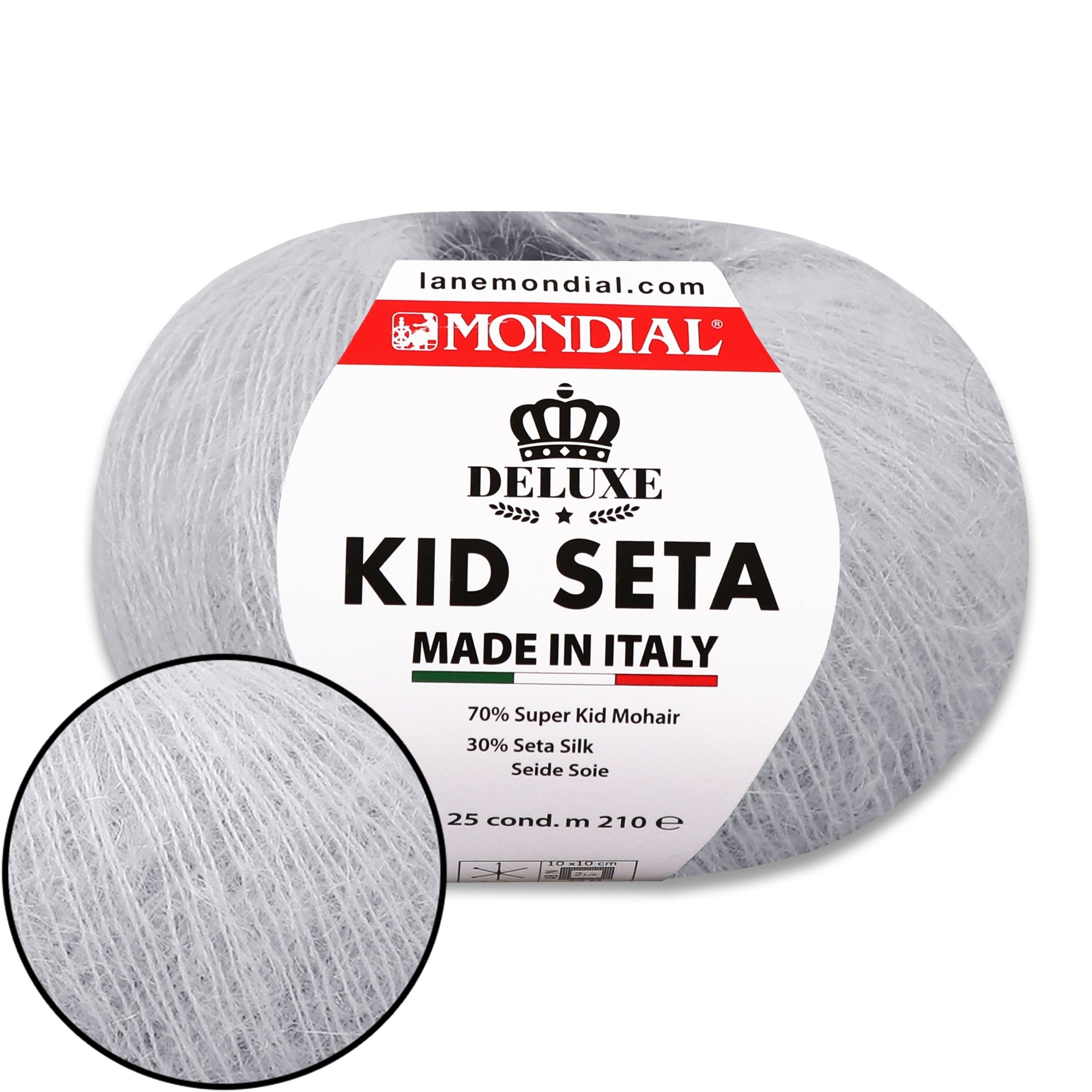 Mondial Kid Seta, 27 colors, 0.88 oz / 230 yds