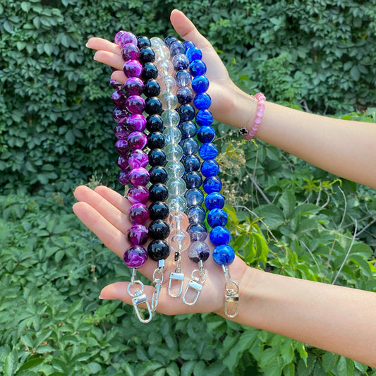 Beaded bag handles, 9 colors, 20 inch / 50 cm