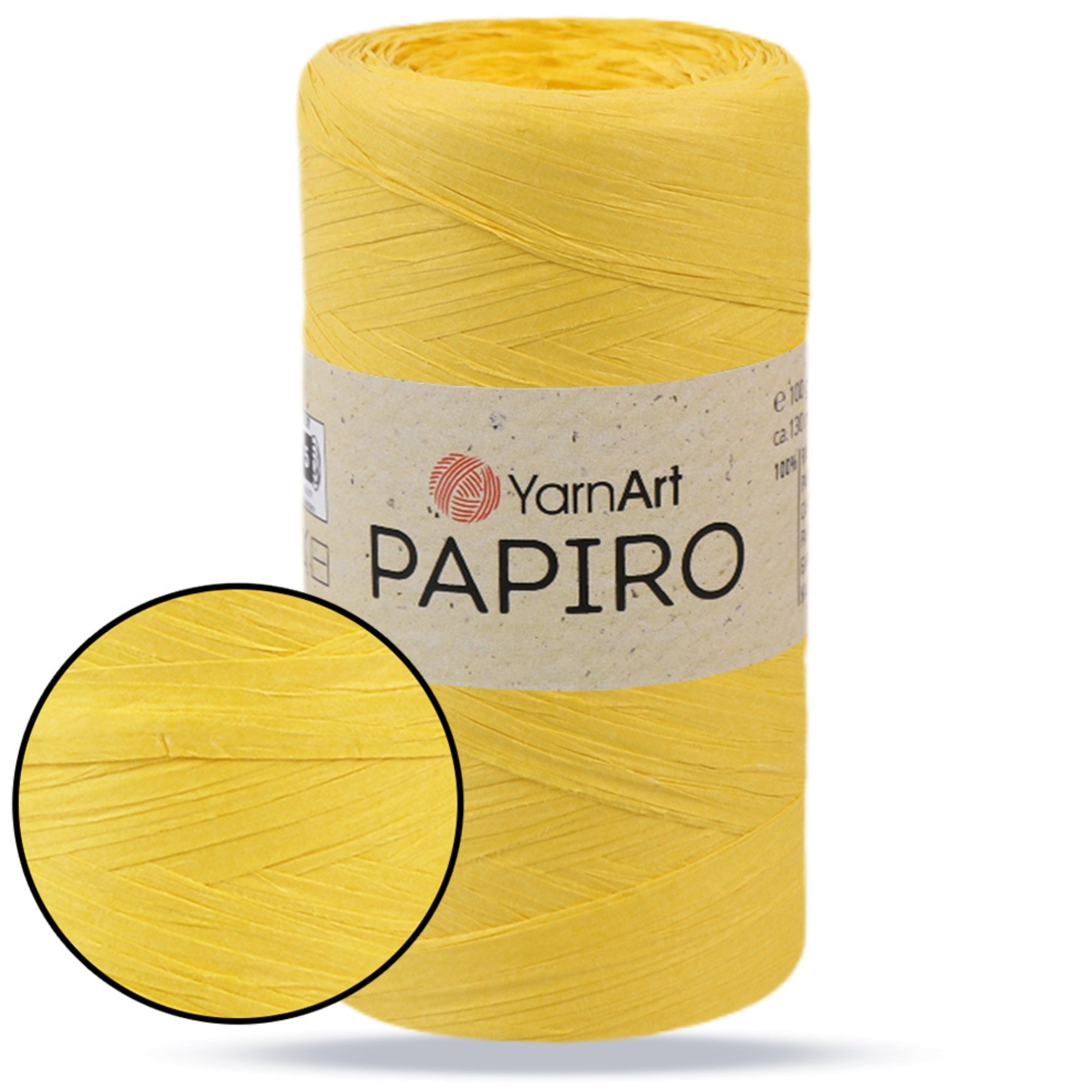 YarnArt Papiro, 22 colors, 3.5 oz / 142 yds