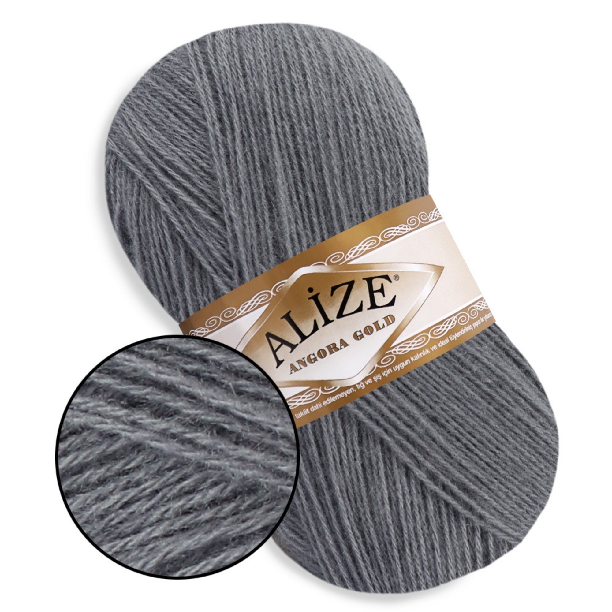 Alize Angora Gold, 56 colors, 3.53 oz / 601 yds