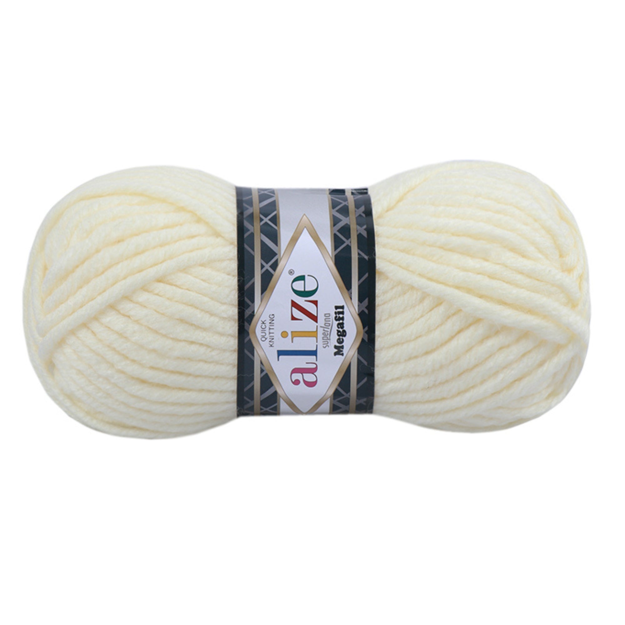 Alize Megafil Super Lana, 16 colors, 3.5 oz / 60 yds