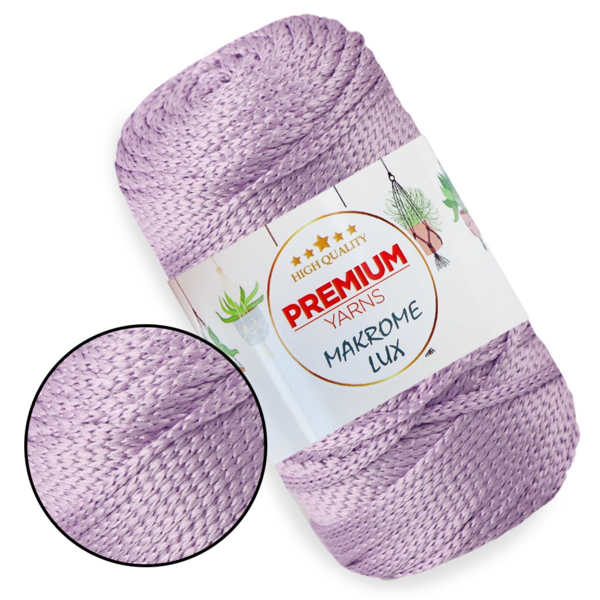 Premium Yarns Makrome Lux, 16 colors, 3.52 oz / 197 yds