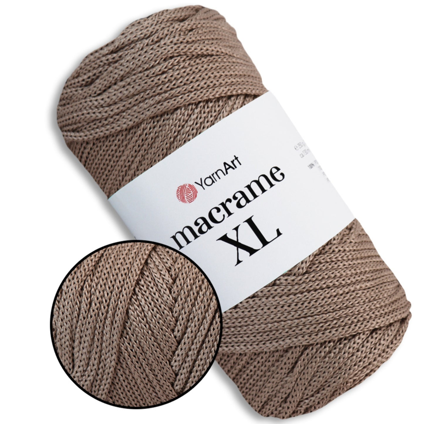 YarnArt Macrame XL, 30 colors, 8.82 oz / 142 yds