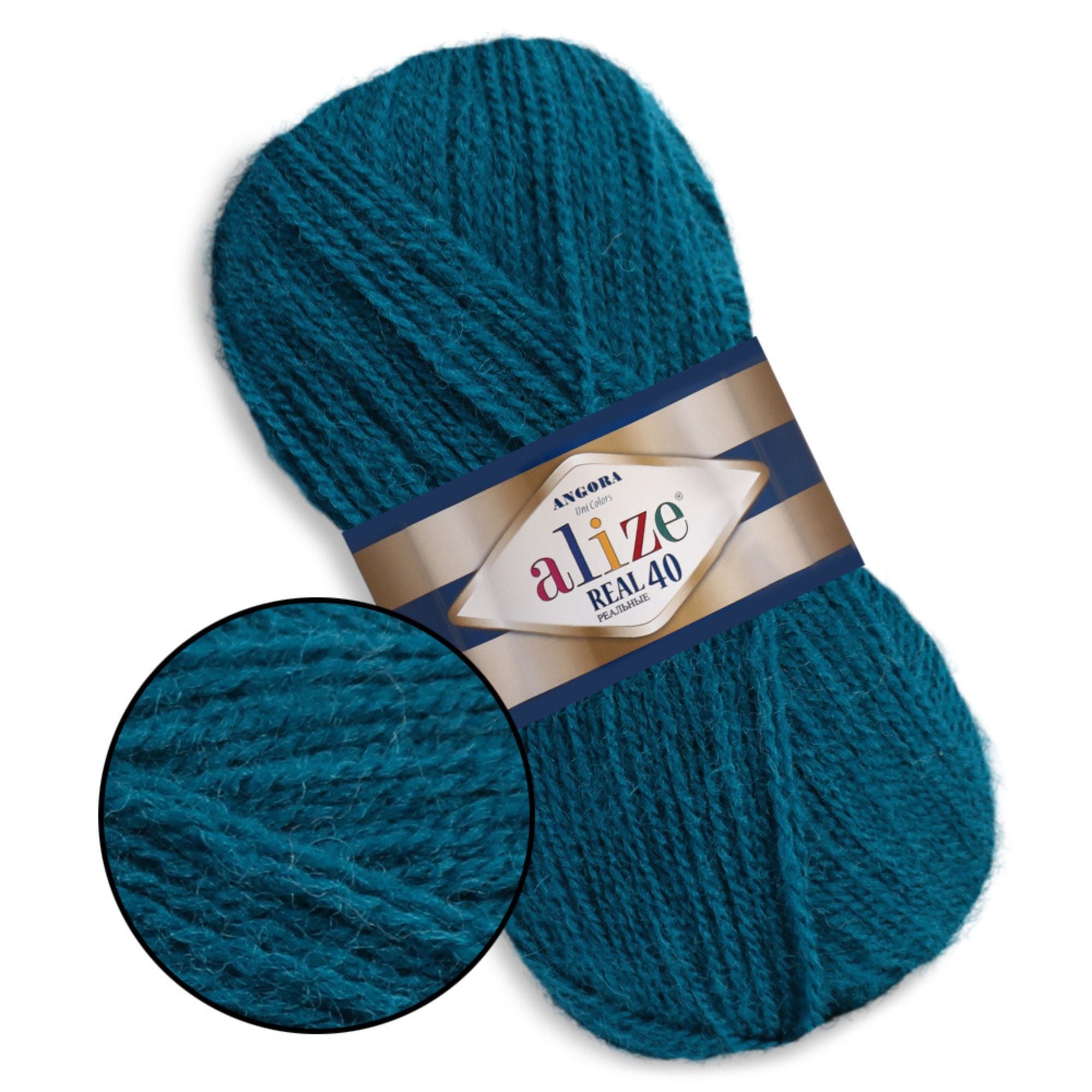 Alize Angora Real 40, 36 colors, 3.5 oz / 525 yds