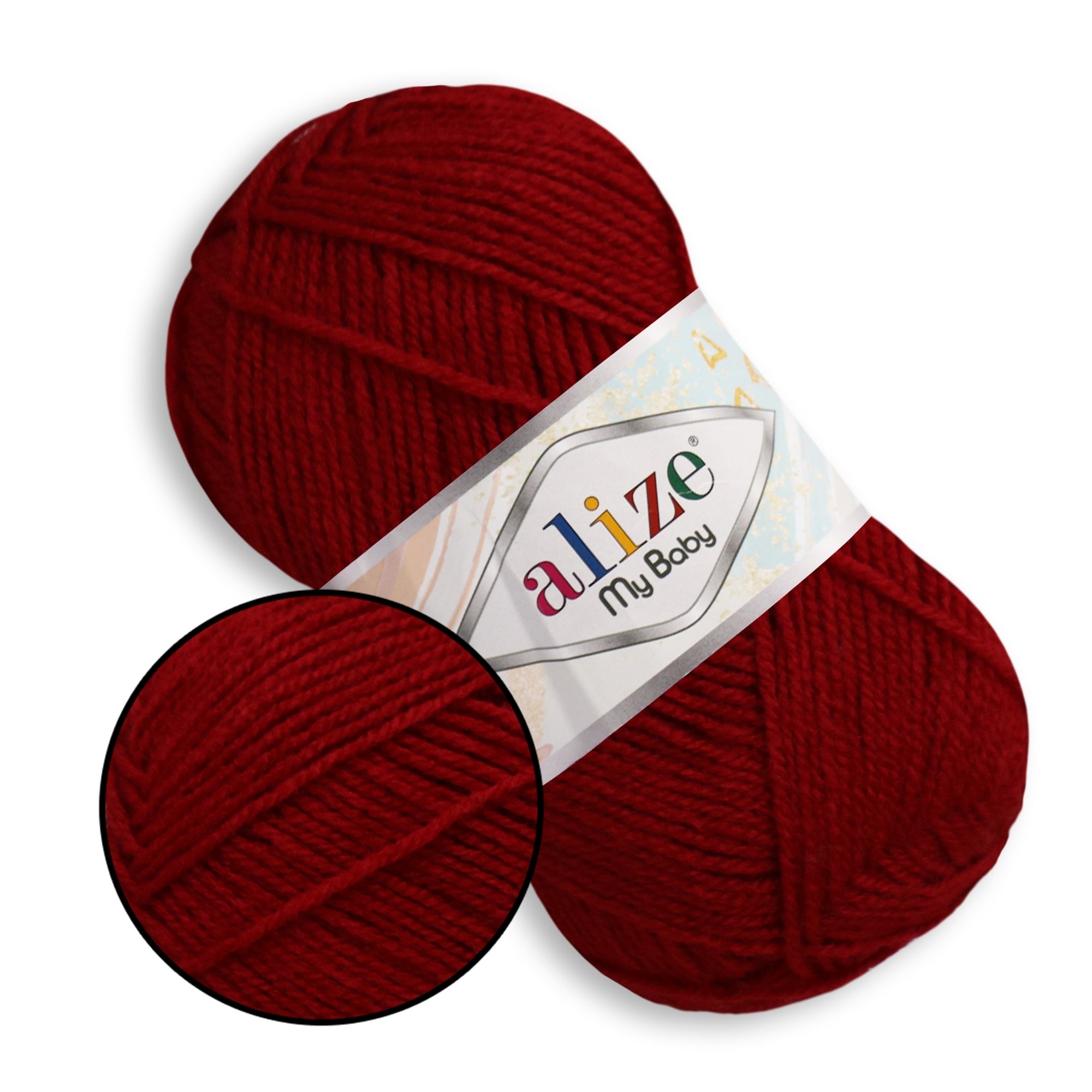 Alize My Baby, 42 colors, 4.1 oz / 394 yds