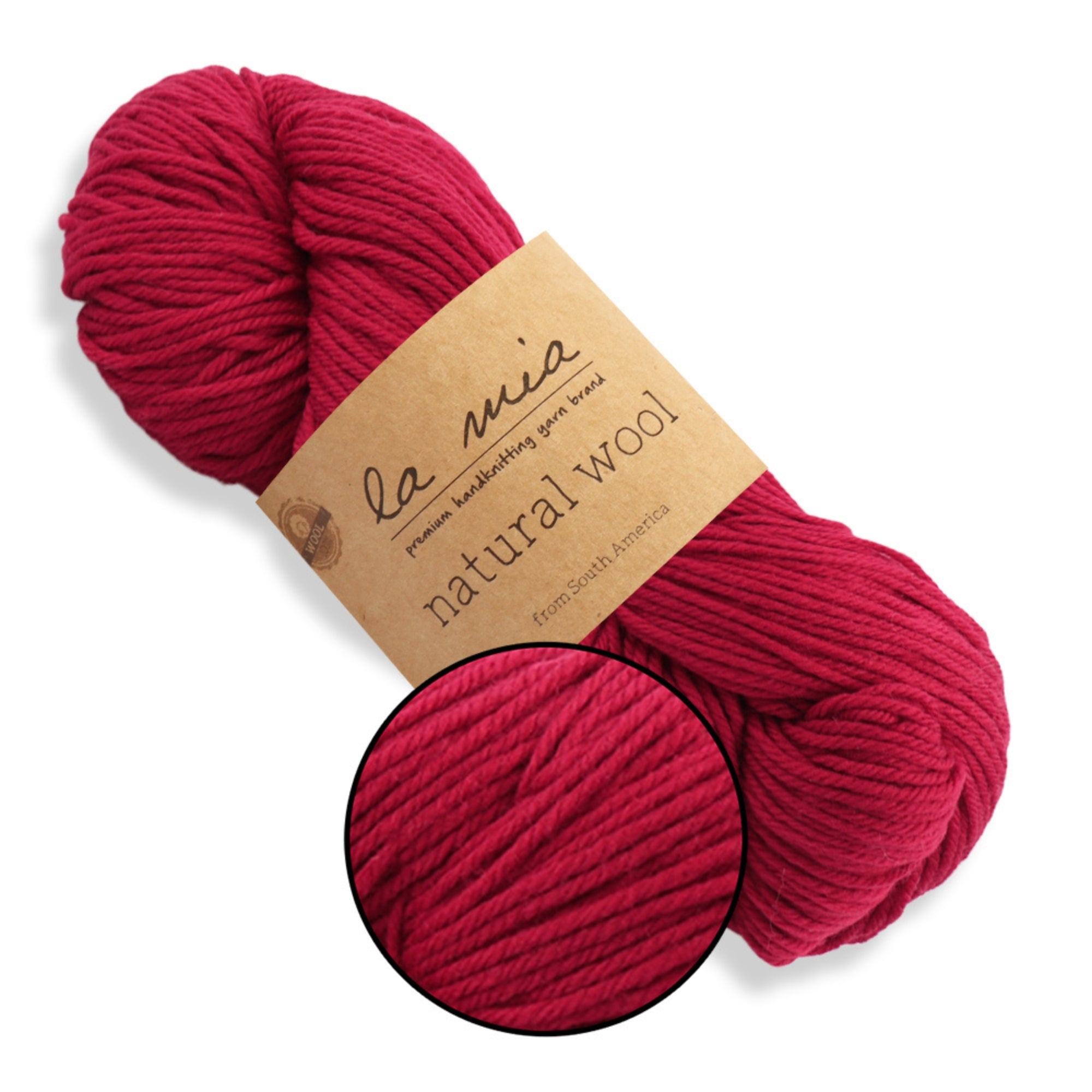 La Mia Natural Wool, 11 colors, 3.52 oz / 219 yds