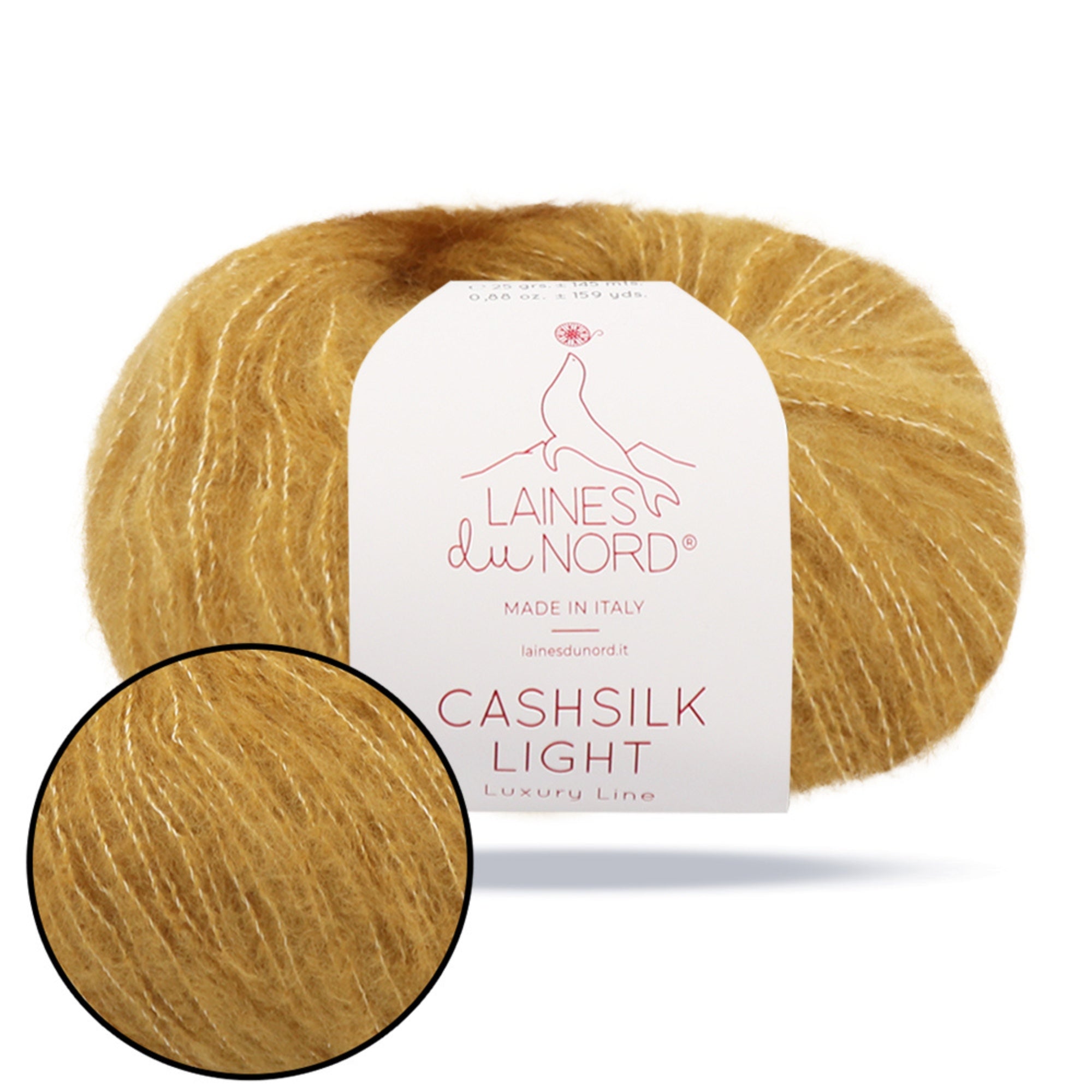 Laines du Nord Cashsilk Light, 0.88 oz / 145 yds