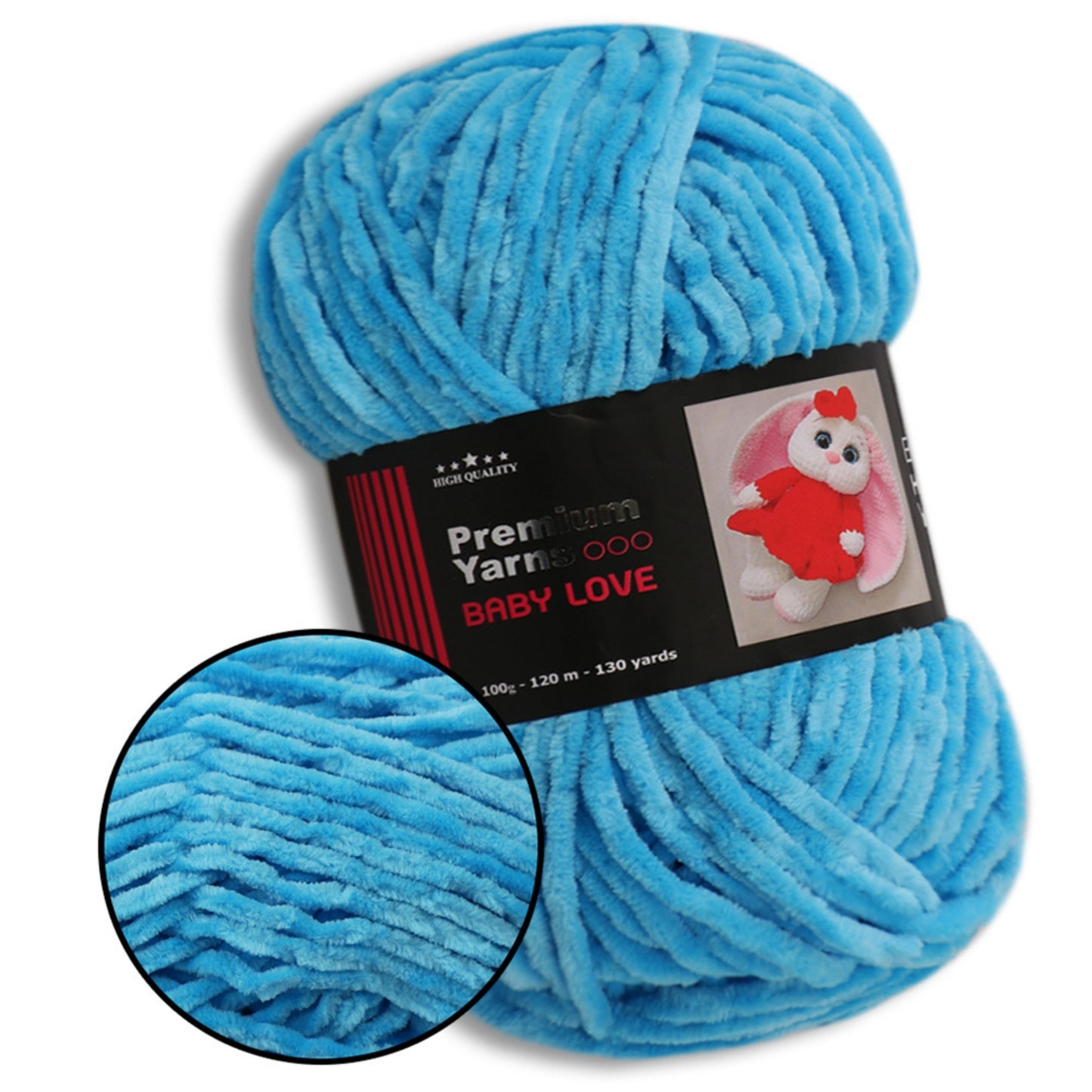 Premium Yarns Baby Love, 40 colors, 3.53 oz / 131 yds