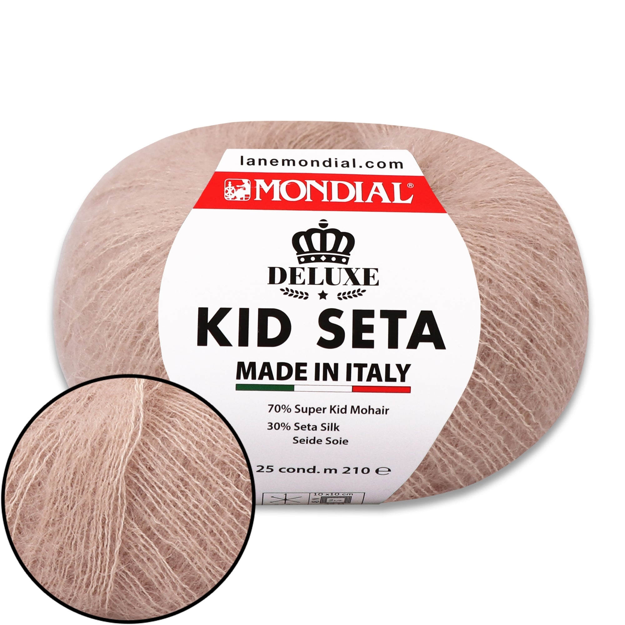 Mondial Kid Seta, 27 colors, 0.88 oz / 230 yds
