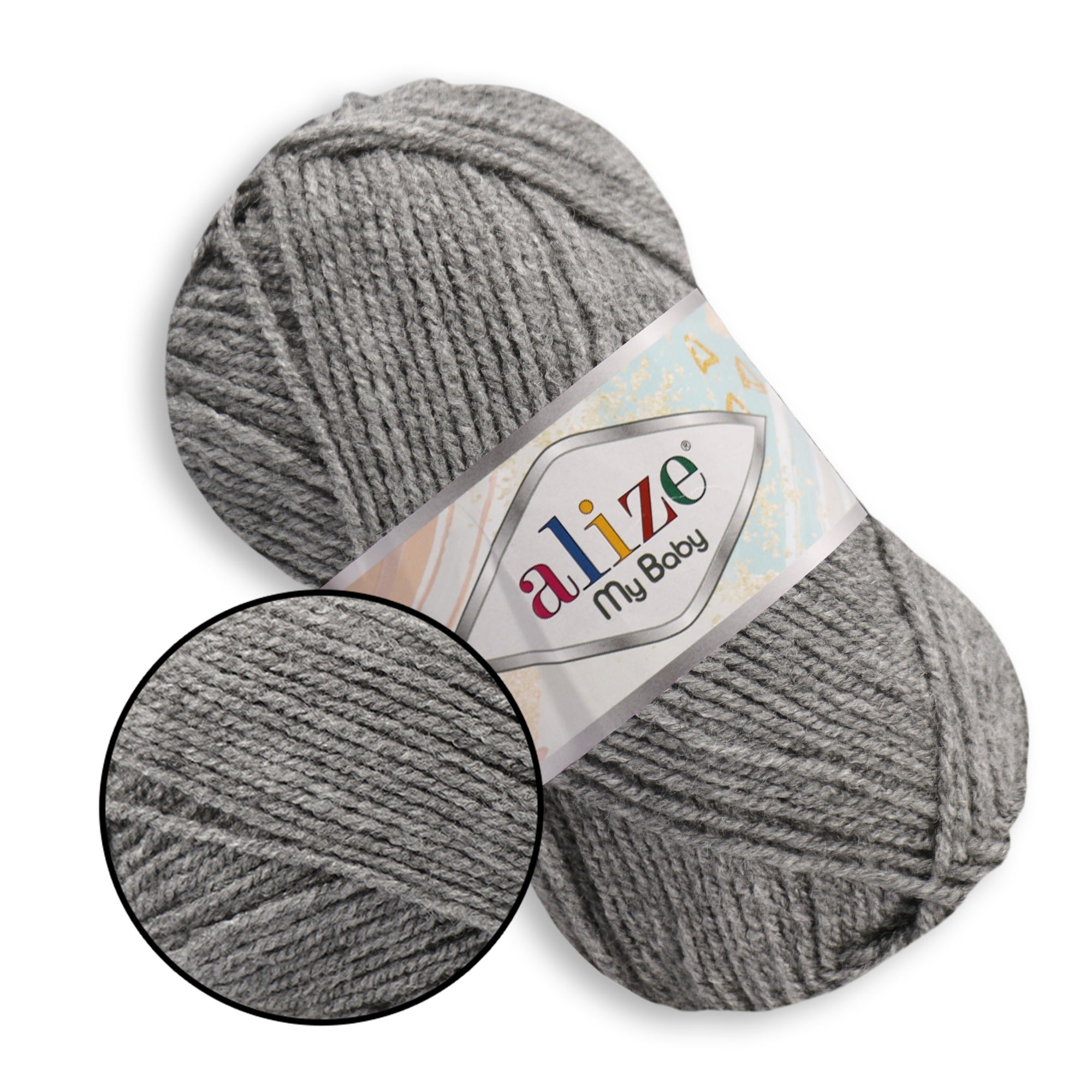 Alize My Baby, 42 colors, 4.1 oz / 394 yds