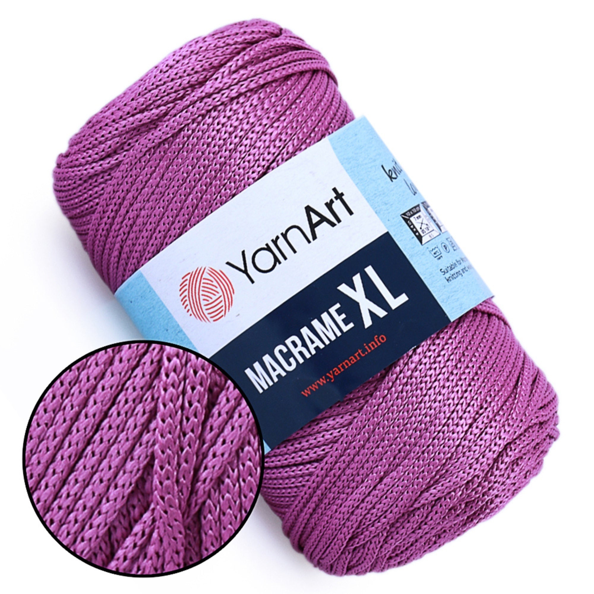 YarnArt Macrame XL, 30 colors, 8.82 oz / 142 yds
