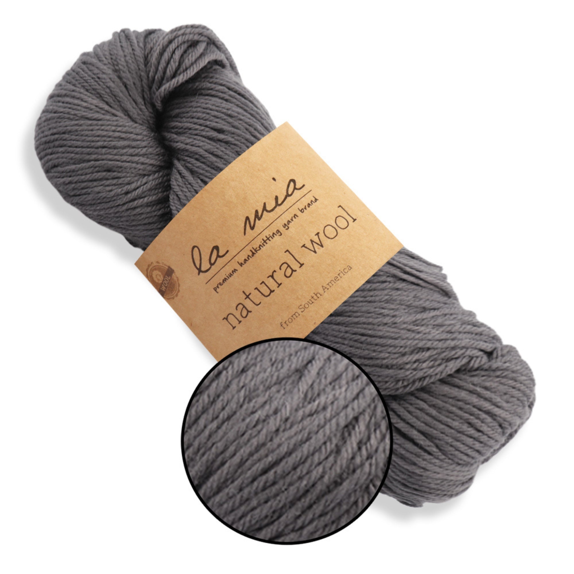 La Mia Natural Wool, 11 colors, 3.52 oz / 219 yds