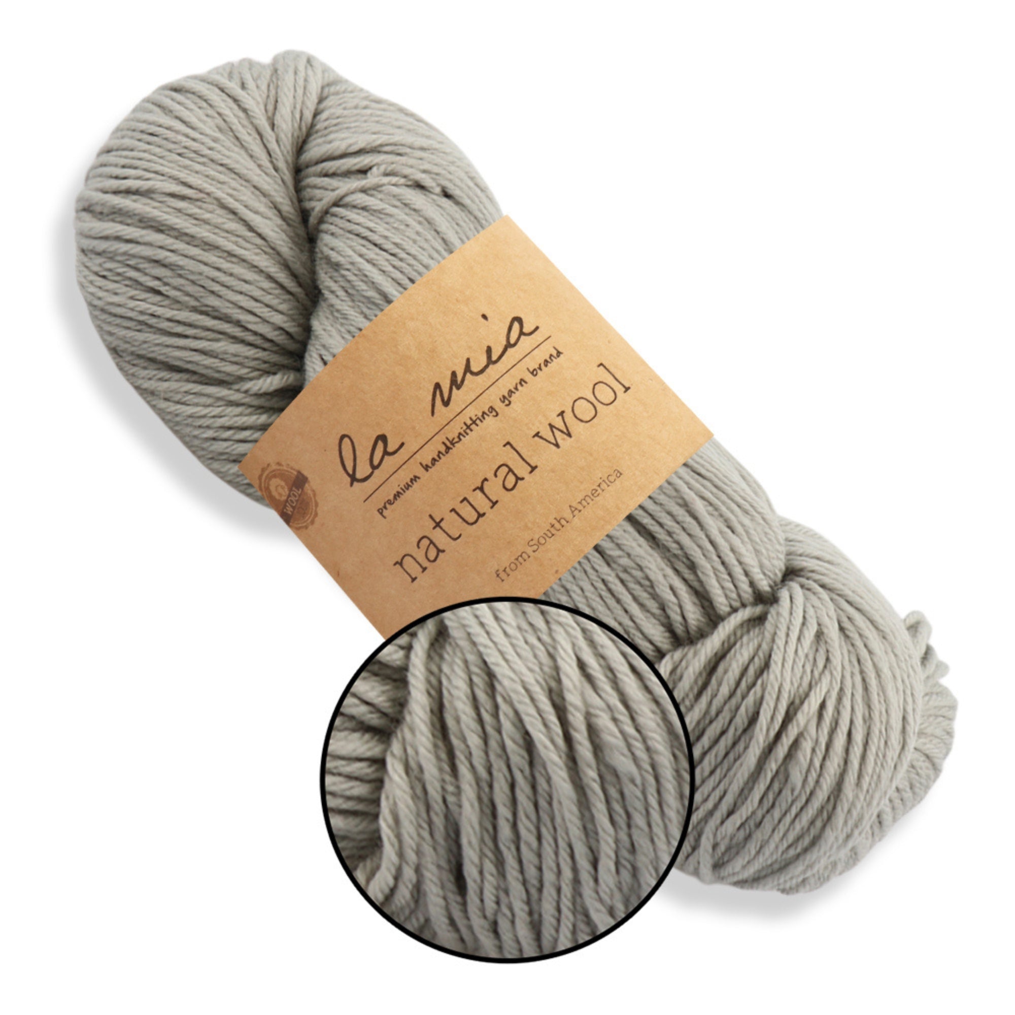 La Mia Natural Wool, 11 colors, 3.52 oz / 219 yds