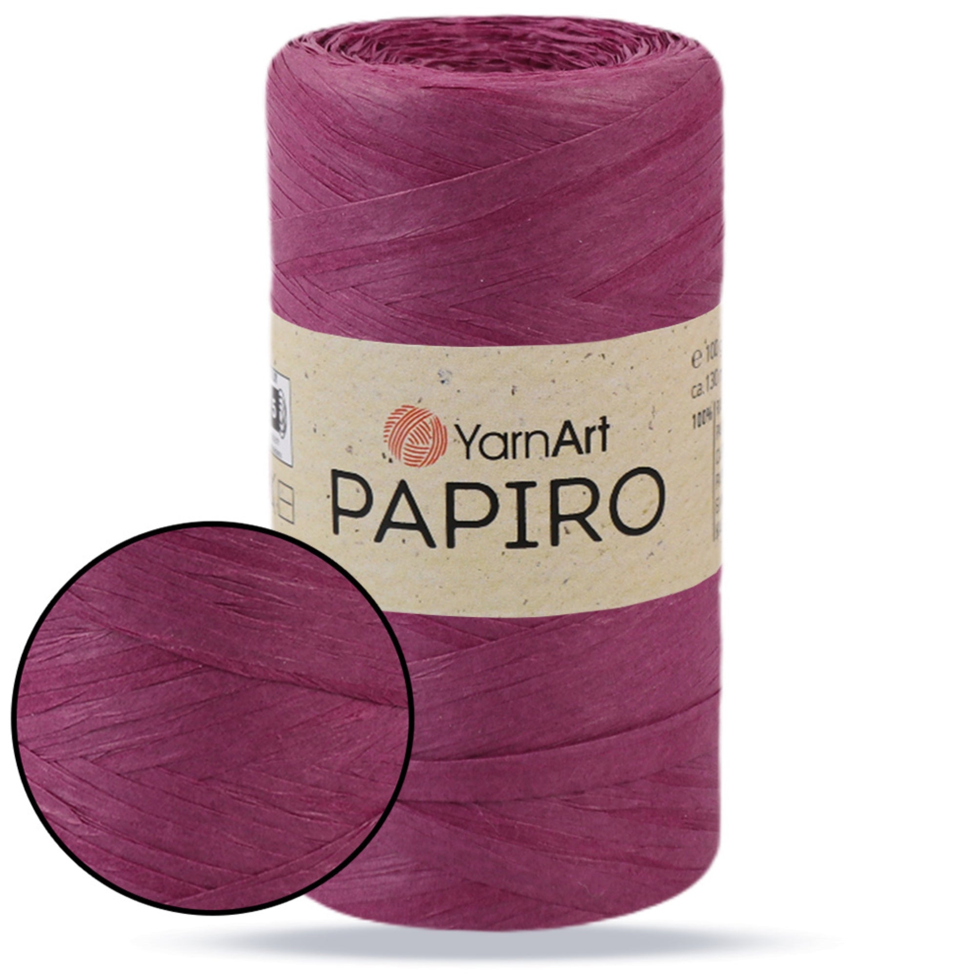 YarnArt Papiro, 22 colors, 3.5 oz / 142 yds