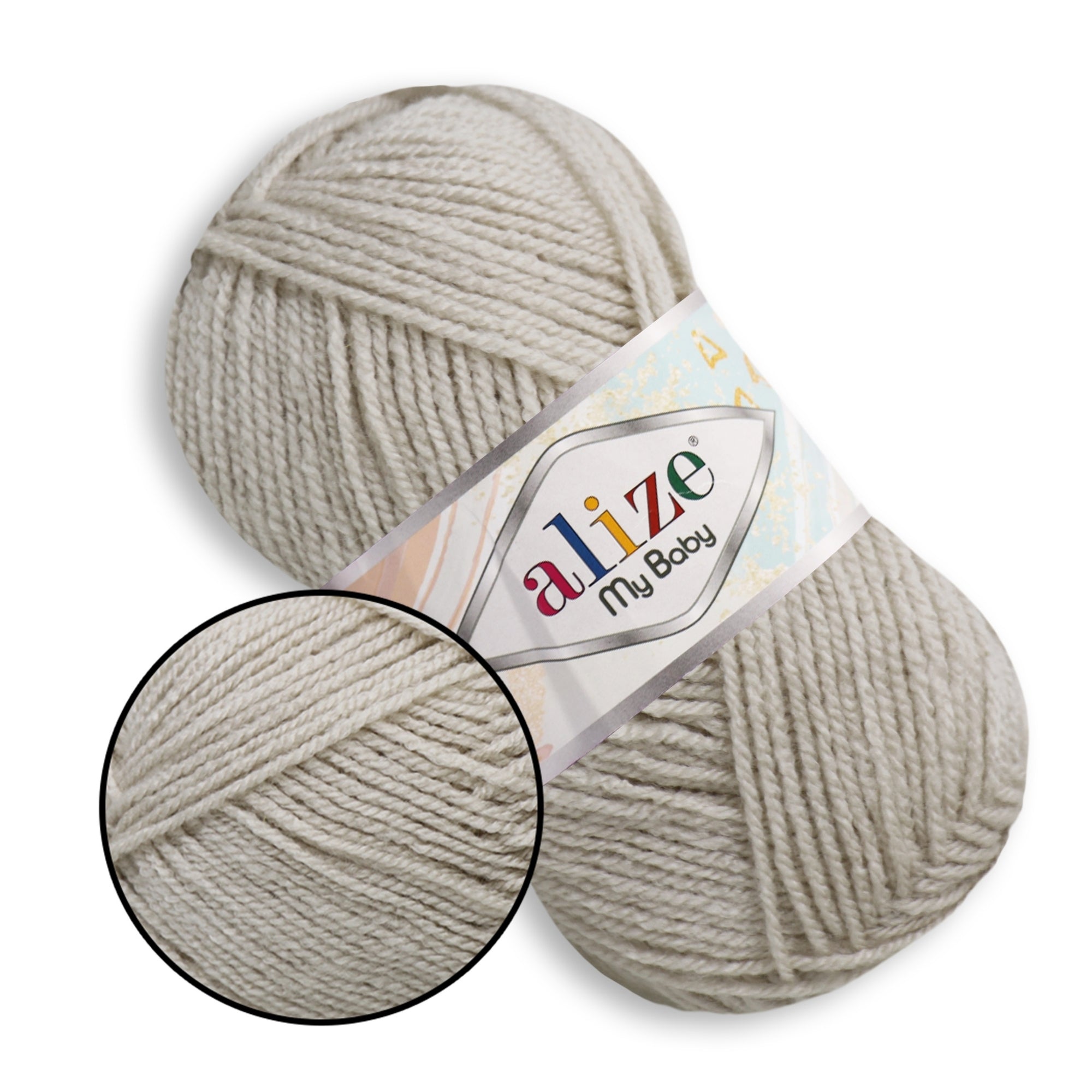 Alize My Baby, 42 colors, 4.1 oz / 394 yds