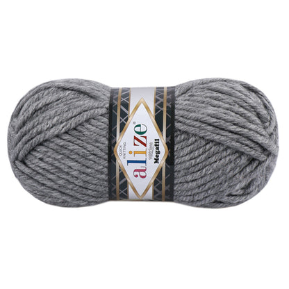 Alize Megafil Super Lana, 16 colors, 3.5 oz / 87 yds