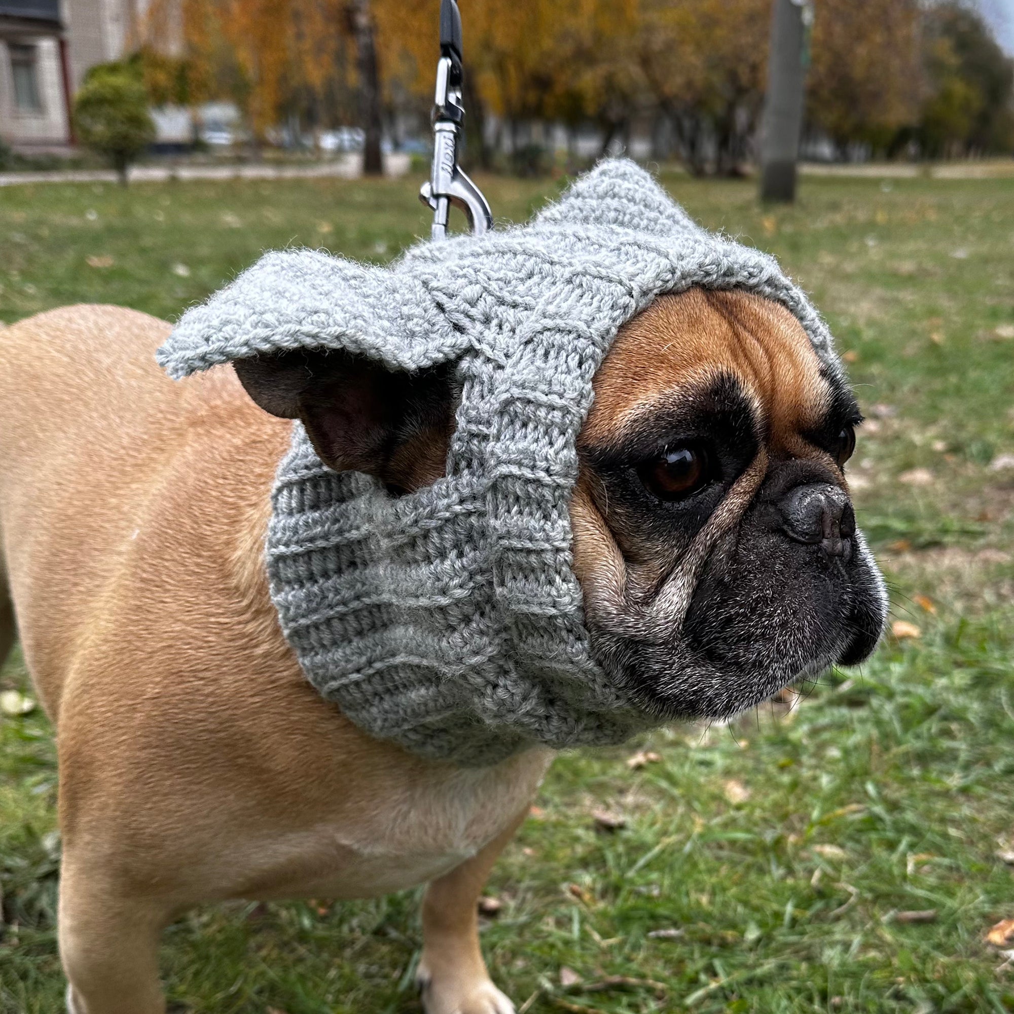 DOG COWL Crochet Pattern (skill level Easy)