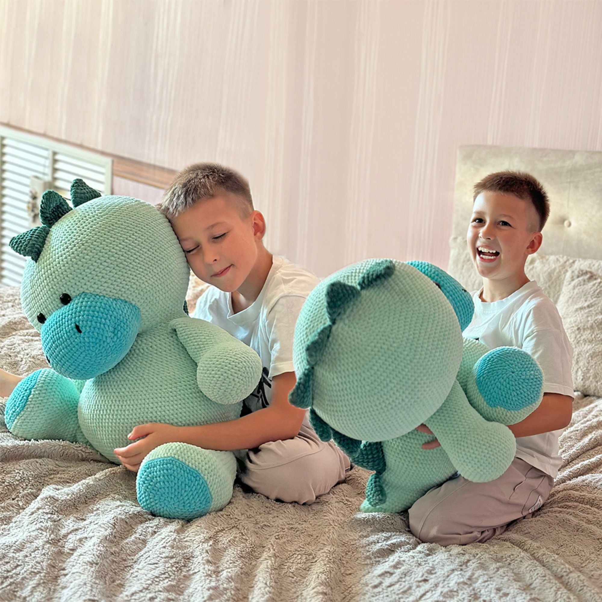 DINO BUDDY Crochet Pattern (skill level Intermediate)