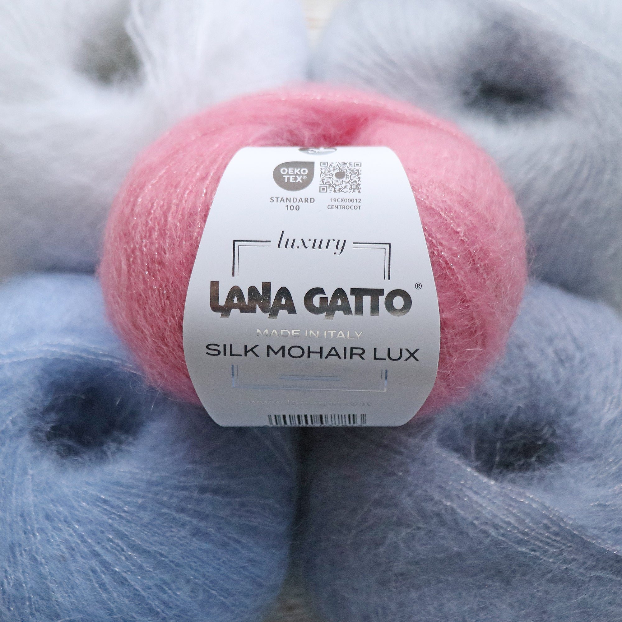 Lana Gatto Silk Mohair Lux, 7 colors, 0.88 oz / 230 yds