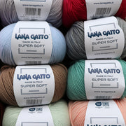 Lana Gatto Super Soft, 15 colors, 1.76 oz / 137 yds