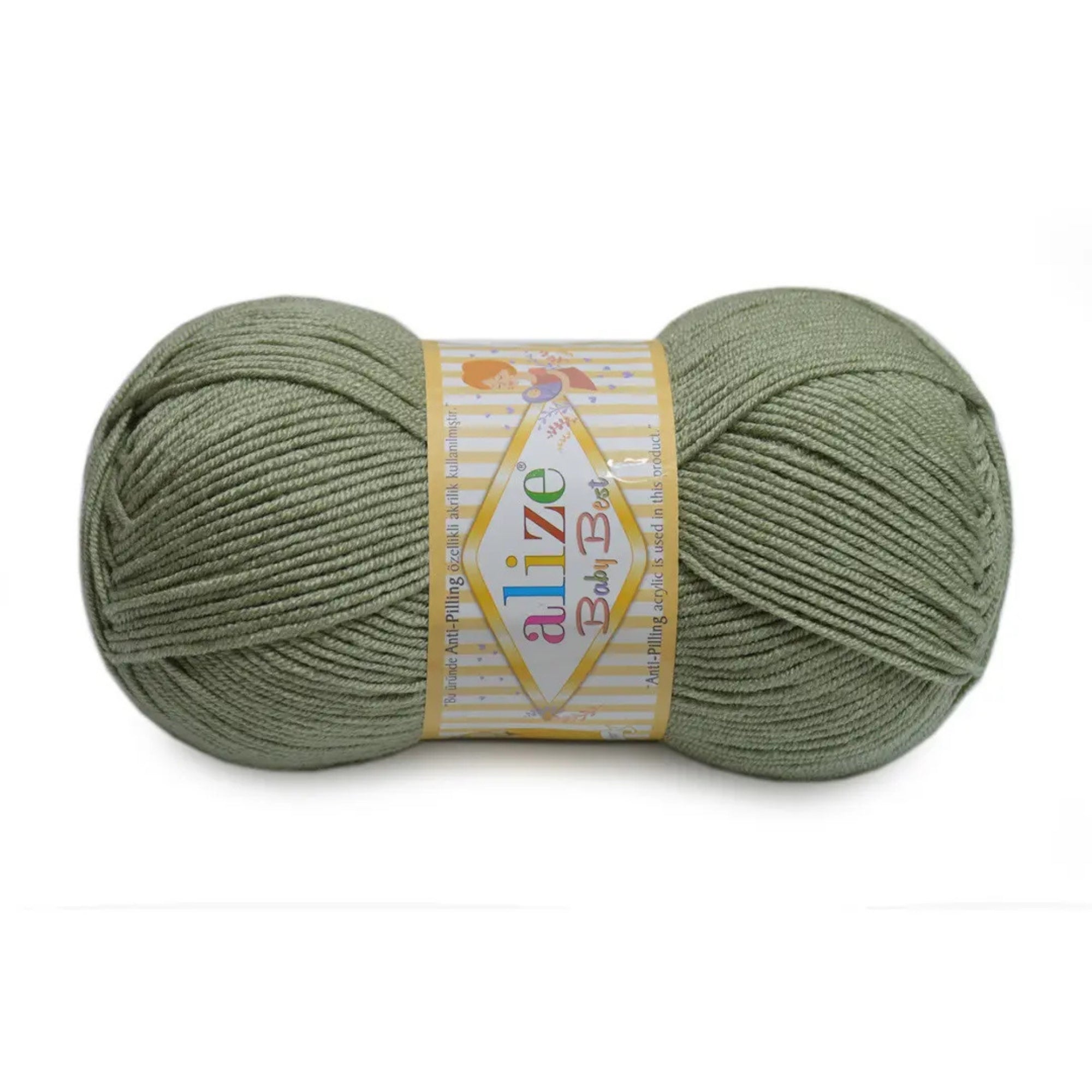 Alize Baby Best, 65 colors, 3.53 oz / 262 yds