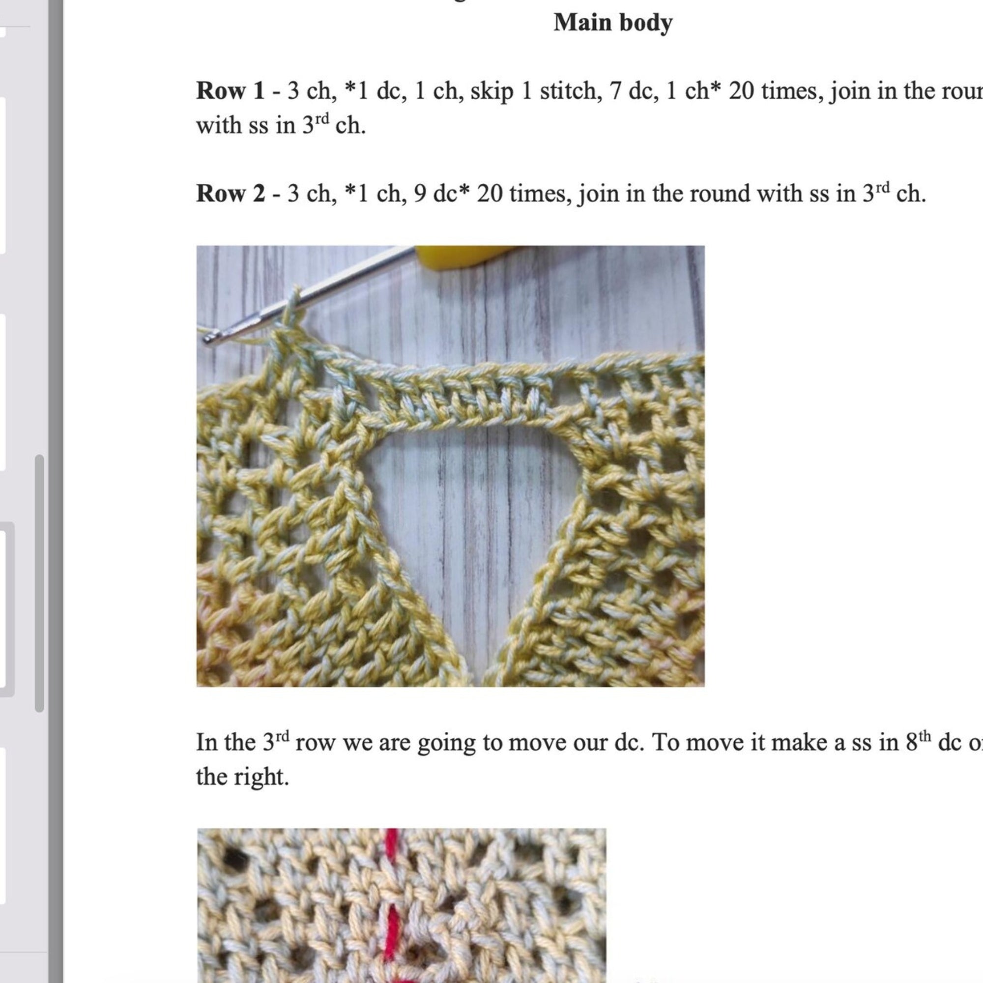 2-in-1 Lace Summer Top Crochet Kit (skill level Beginner)