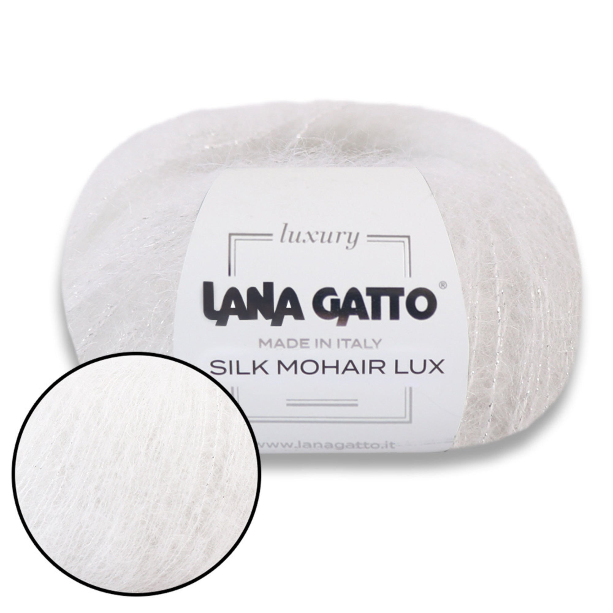 Lana Gatto Silk Mohair Lux, 7 colors, 0.88 oz / 230 yds