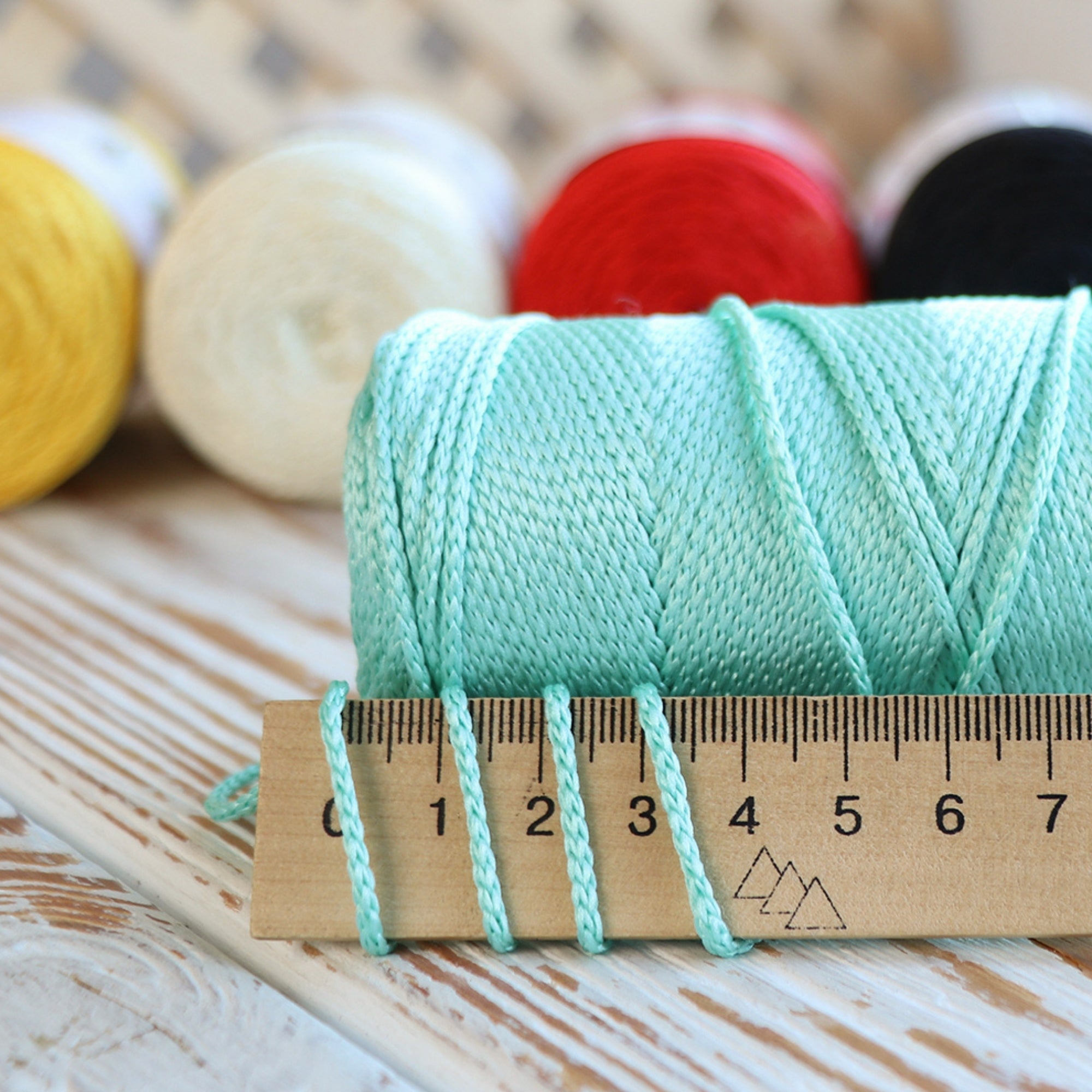 Premium Yarns Makrome Lux, 16 colors, 3.52 oz / 197 yds