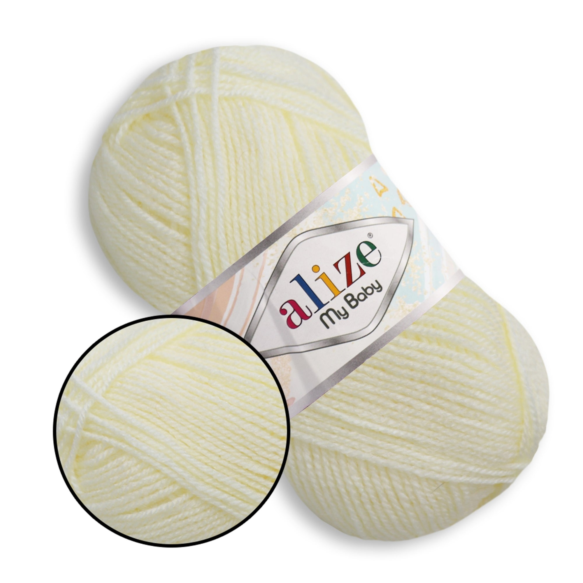 Alize My Baby, 42 colors, 4.1 oz / 394 yds