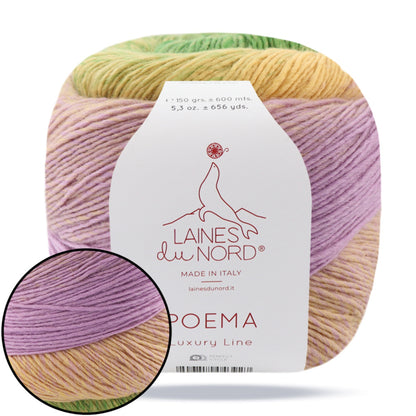 Laines du Nord Poema, 8 colors, 5.29 oz / 656 yds