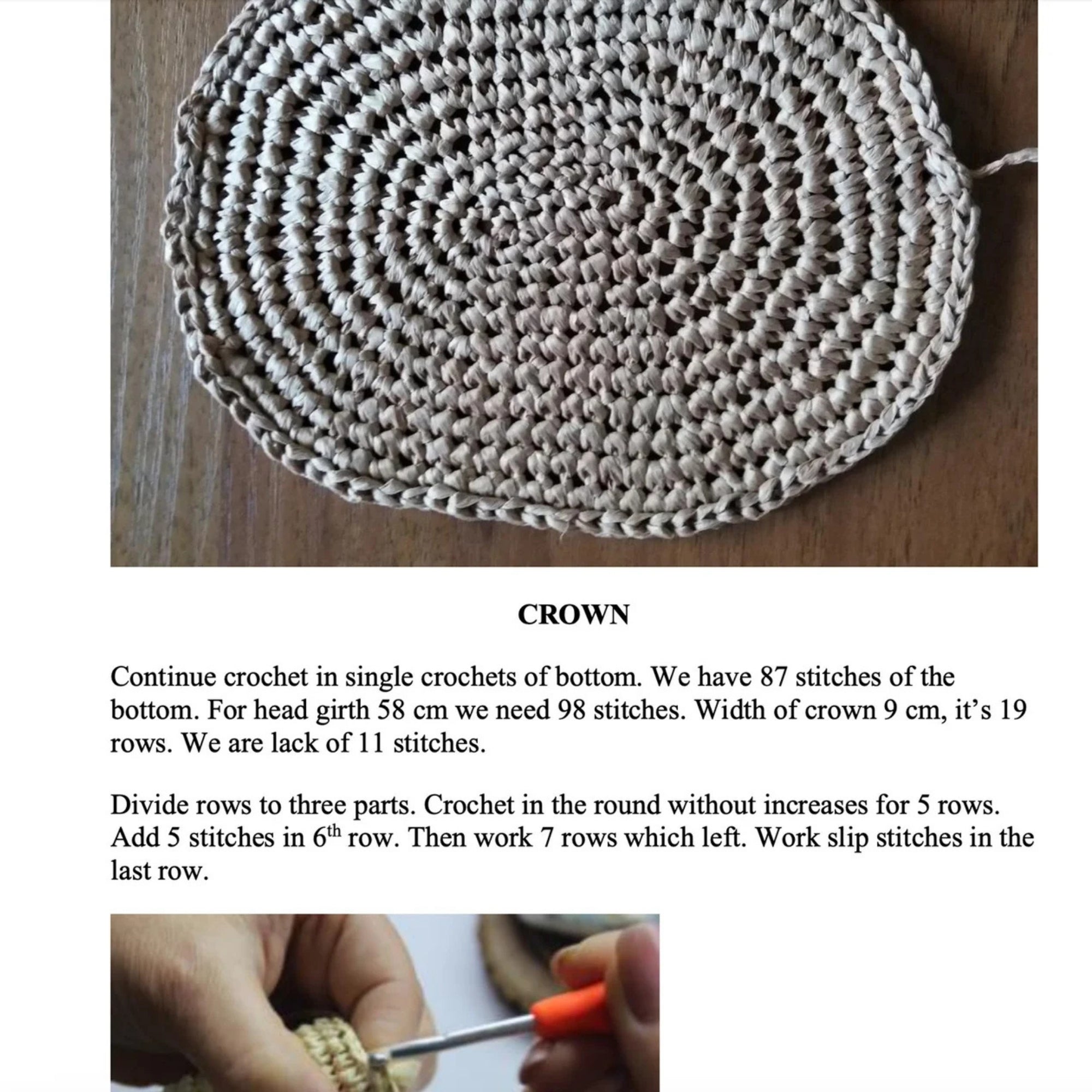 Cowboy Hat Crochet Kit (skill level Beginner)