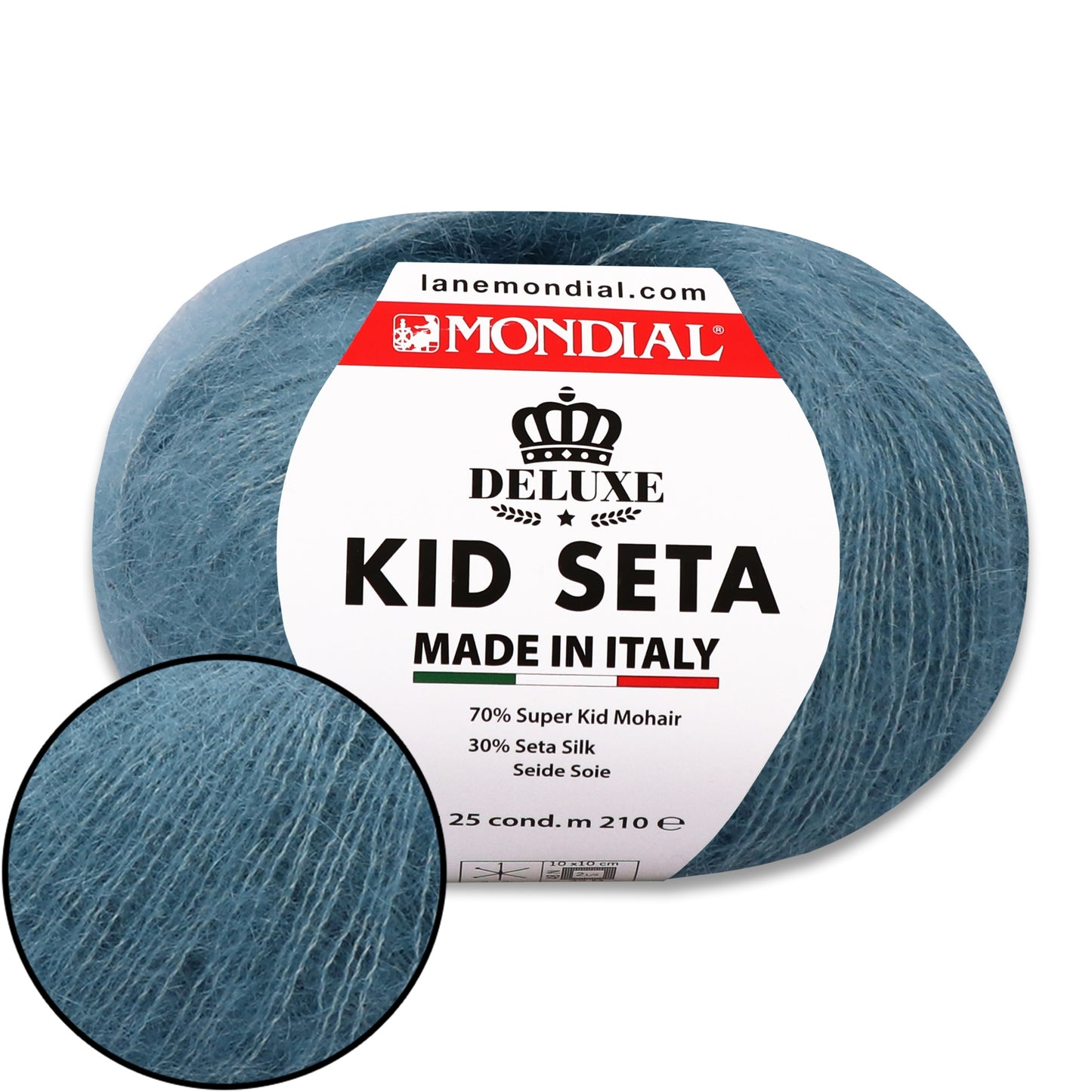 Mondial Kid Seta, 27 colors, 0.88 oz / 230 yds