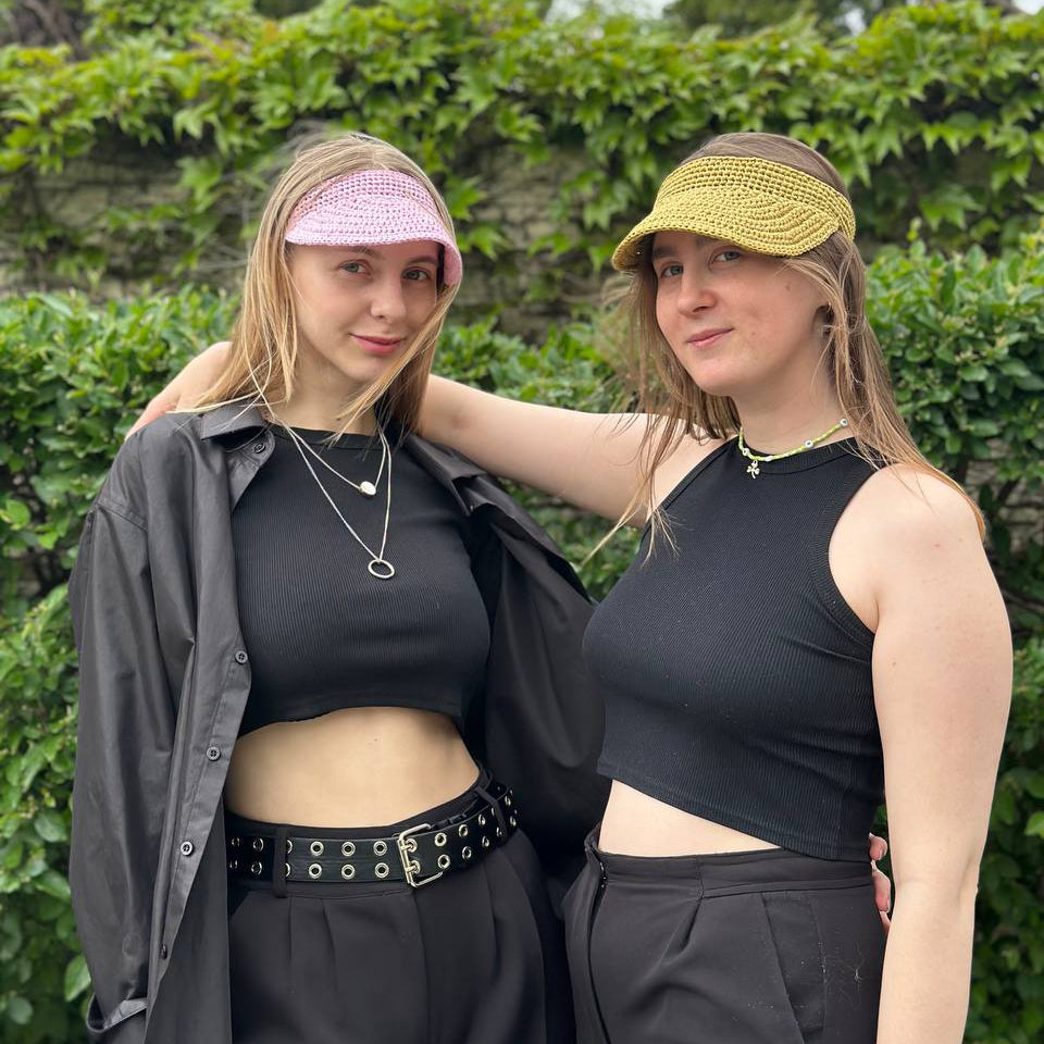 SUMMER VISOR Crochet Pattern (skill level beginner)