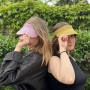 SUMMER VISOR Crochet Pattern (skill level beginner)