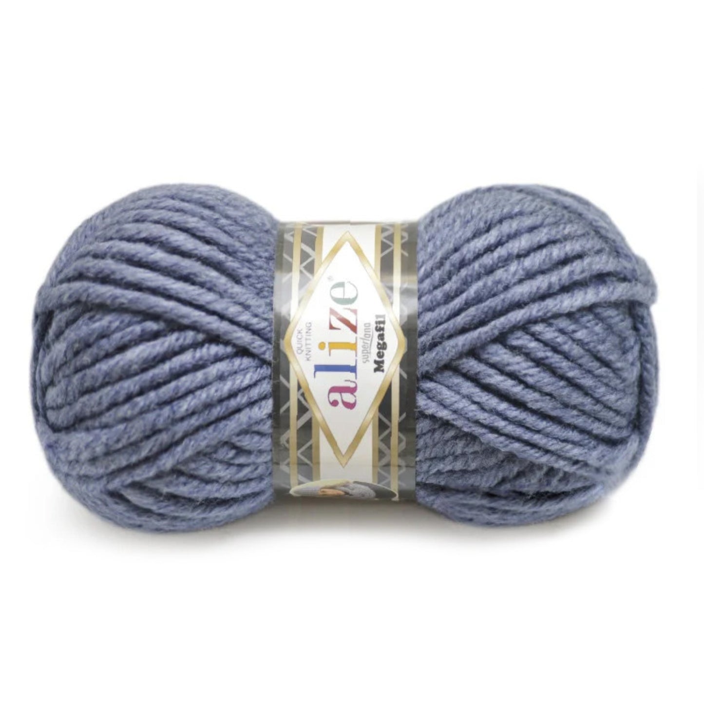 Alize Megafil Super Lana, 16 colors, 3.5 oz / 87 yds