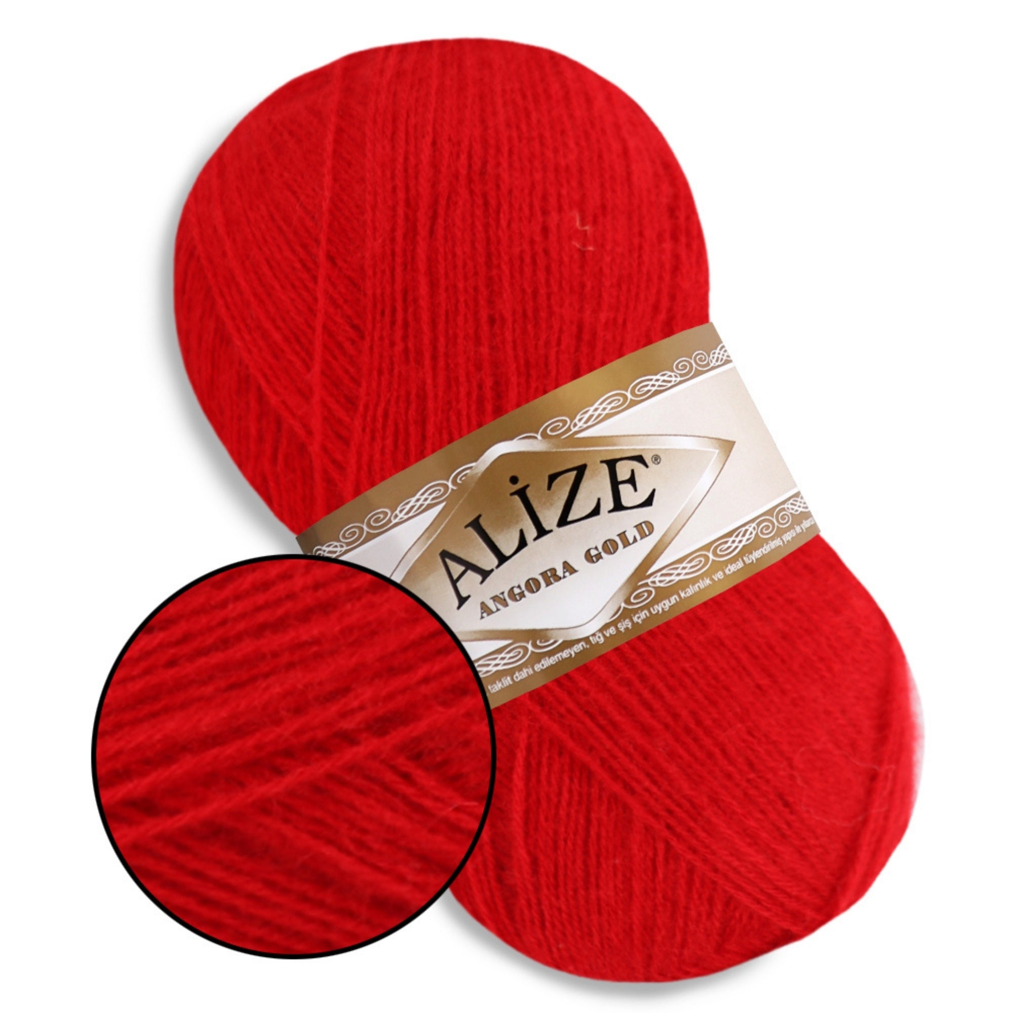 Alize Angora Gold, 56 colors, 3.53 oz / 601 yds